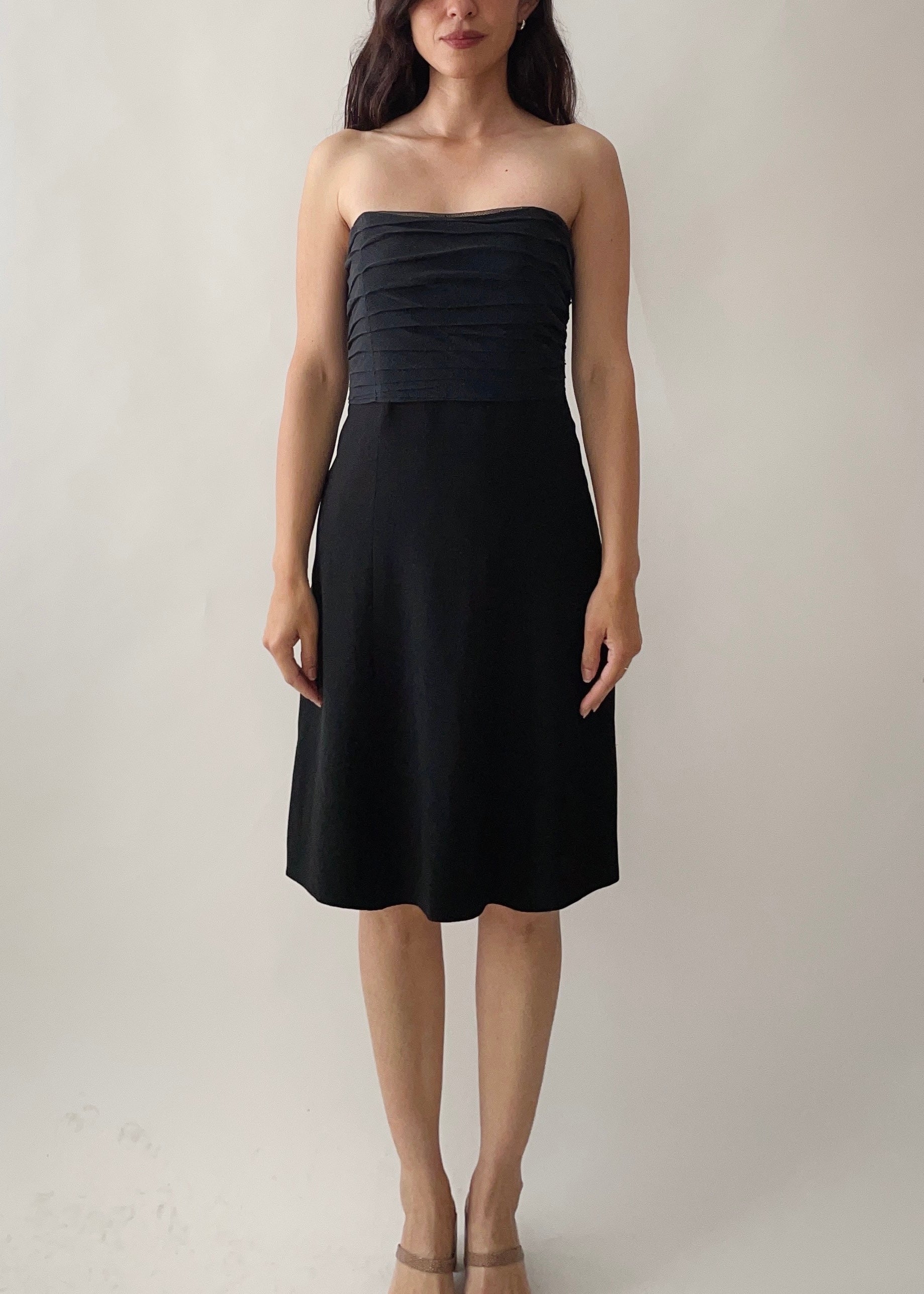 Vintage Moschino Strapless Dress