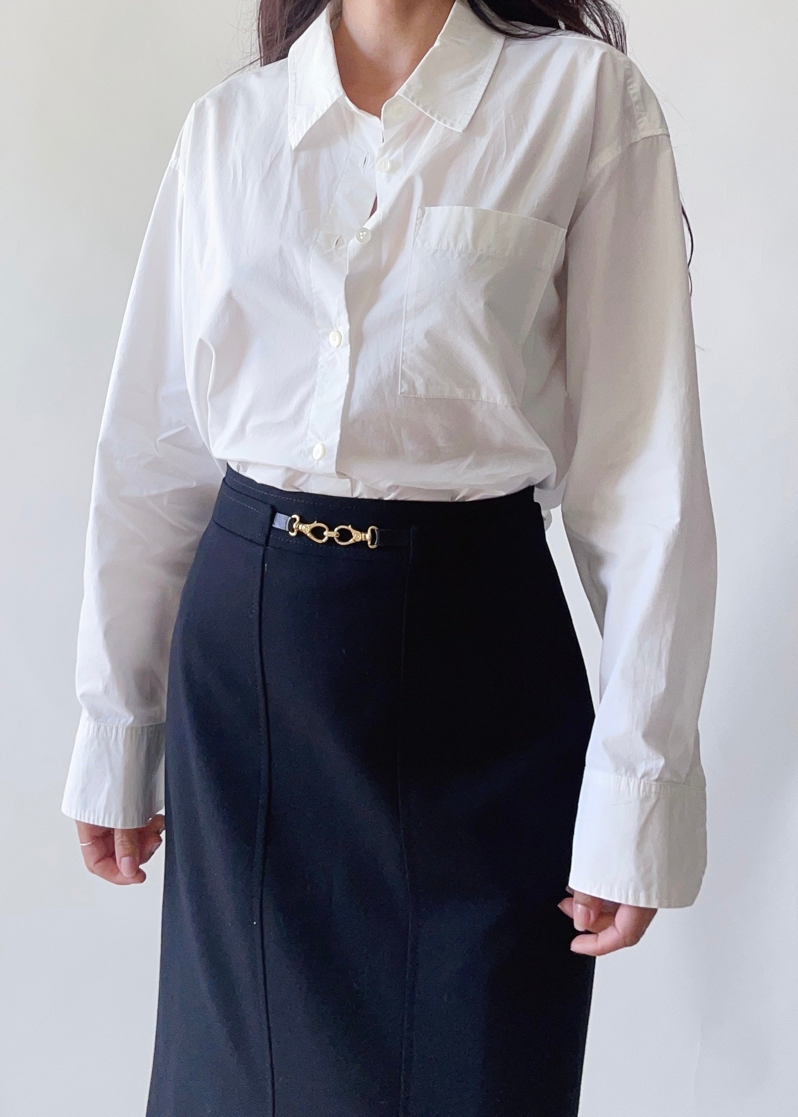 Vintage Celine Horsebit Skirt