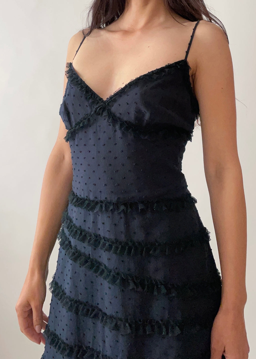 Vintage Moschino Spaghetti Strap Dress