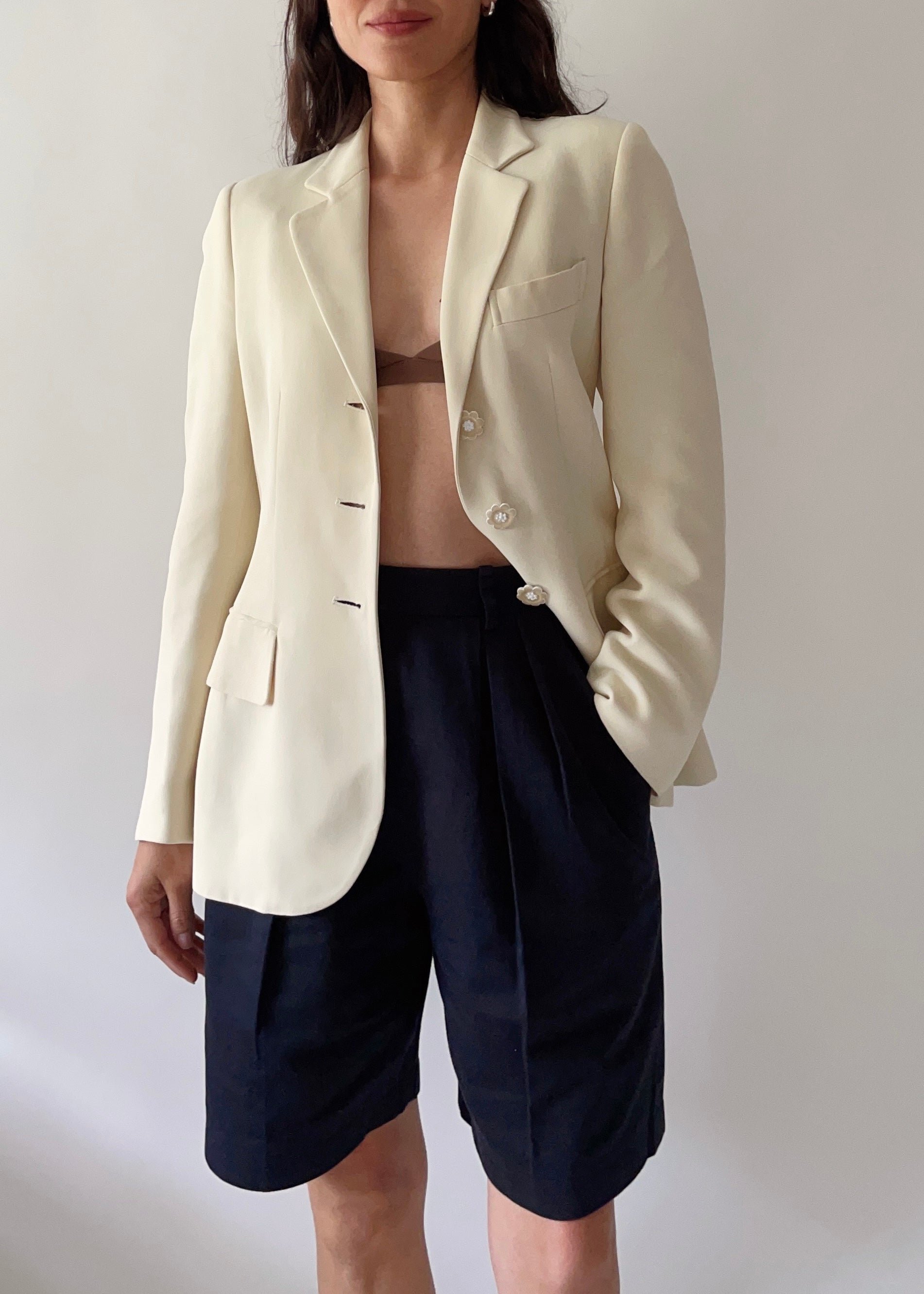 Vintage YSL Cotton Shorts