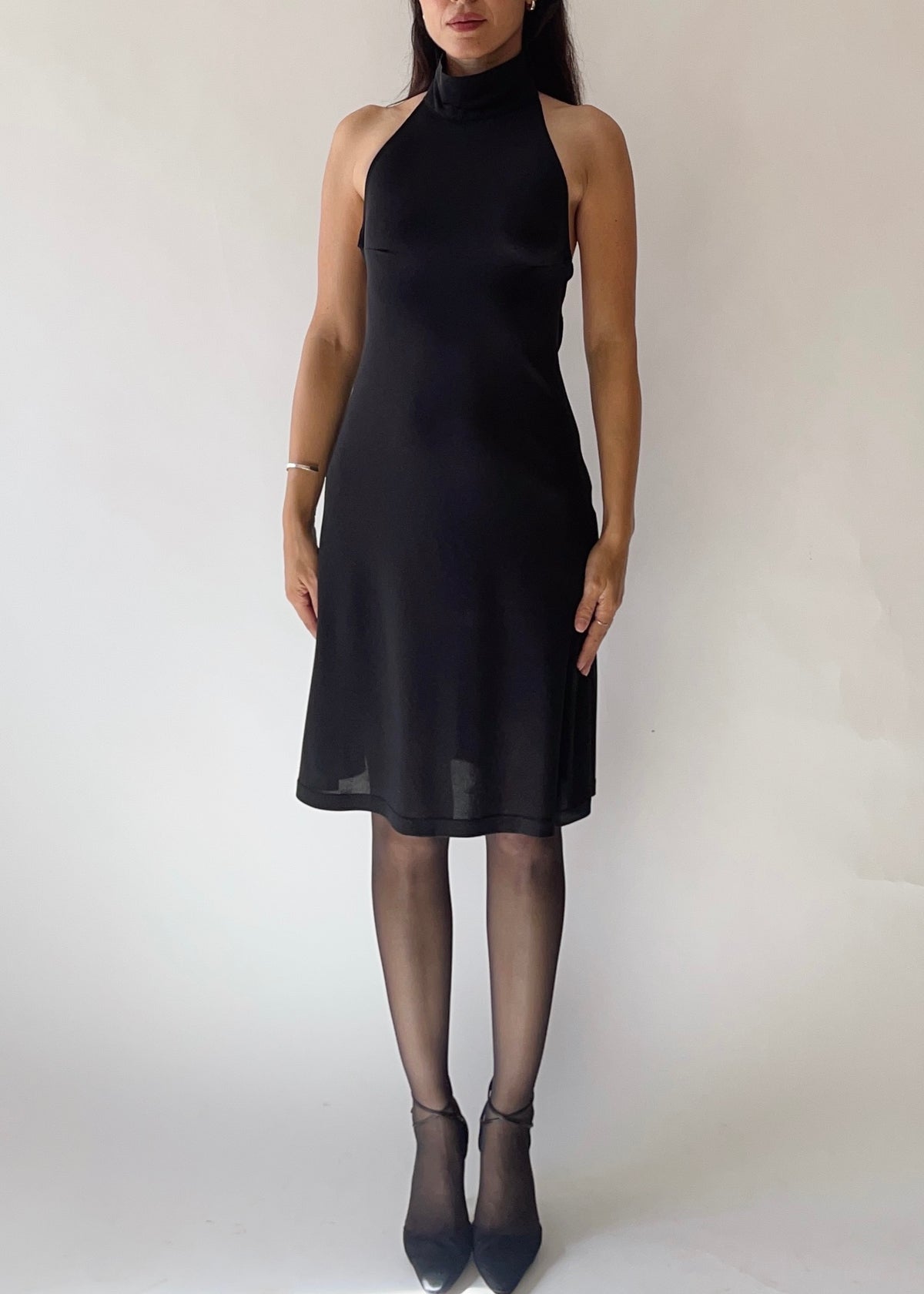 Moschino High-Neck Dress