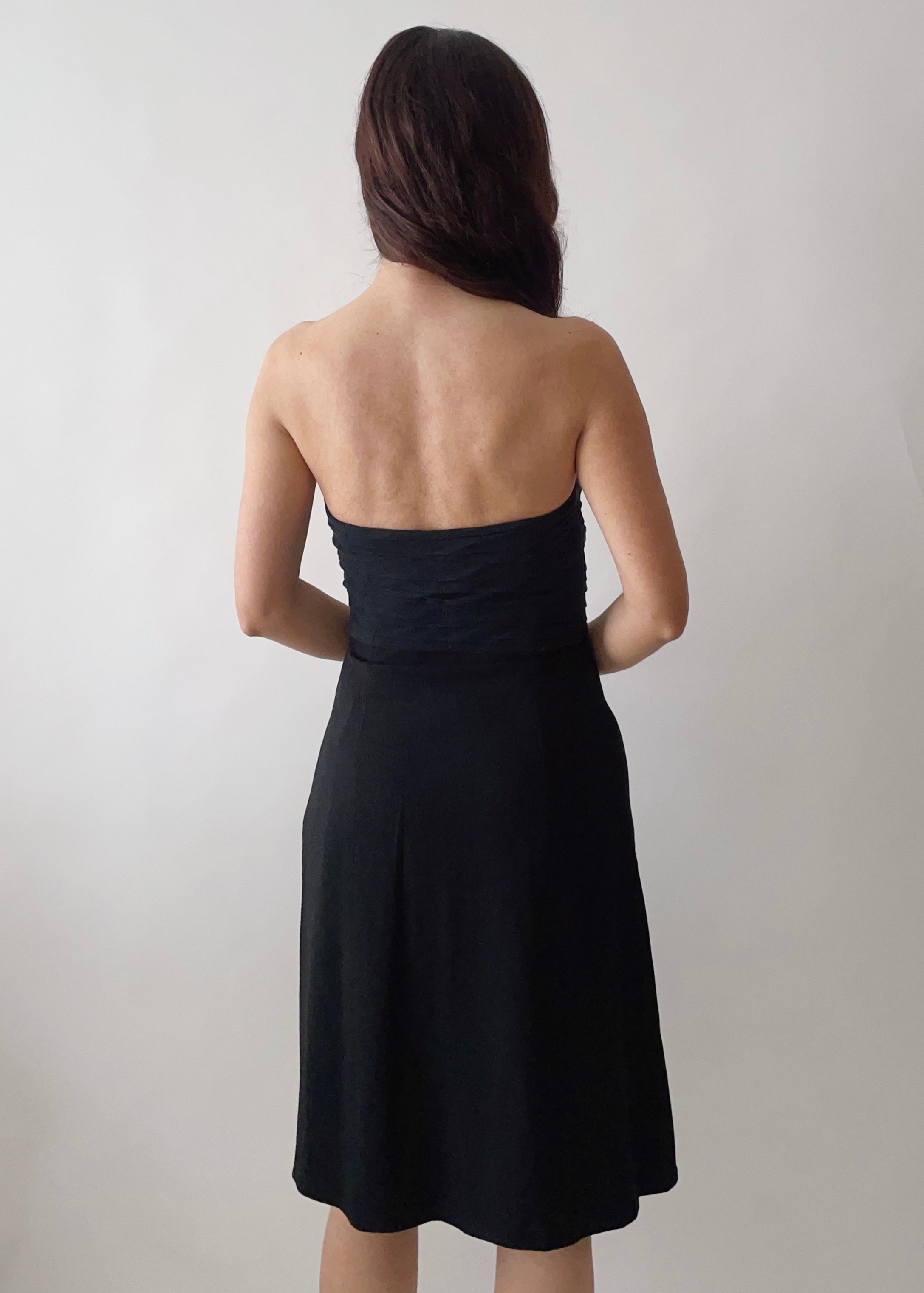 Vintage Moschino Strapless Dress