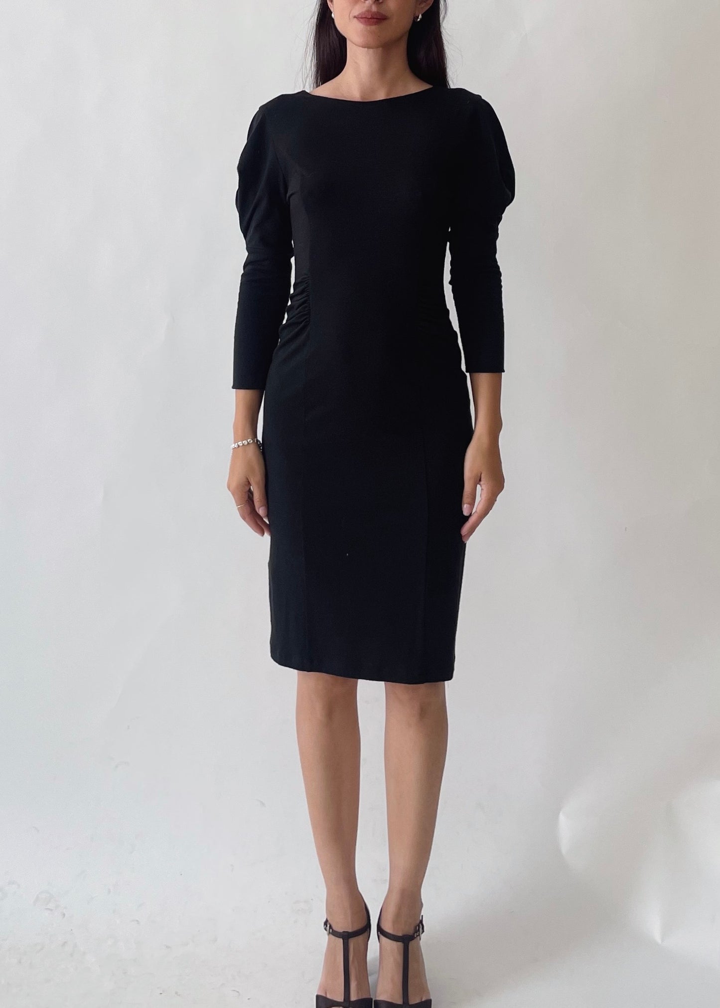 Prada Wool Boatneck Dress