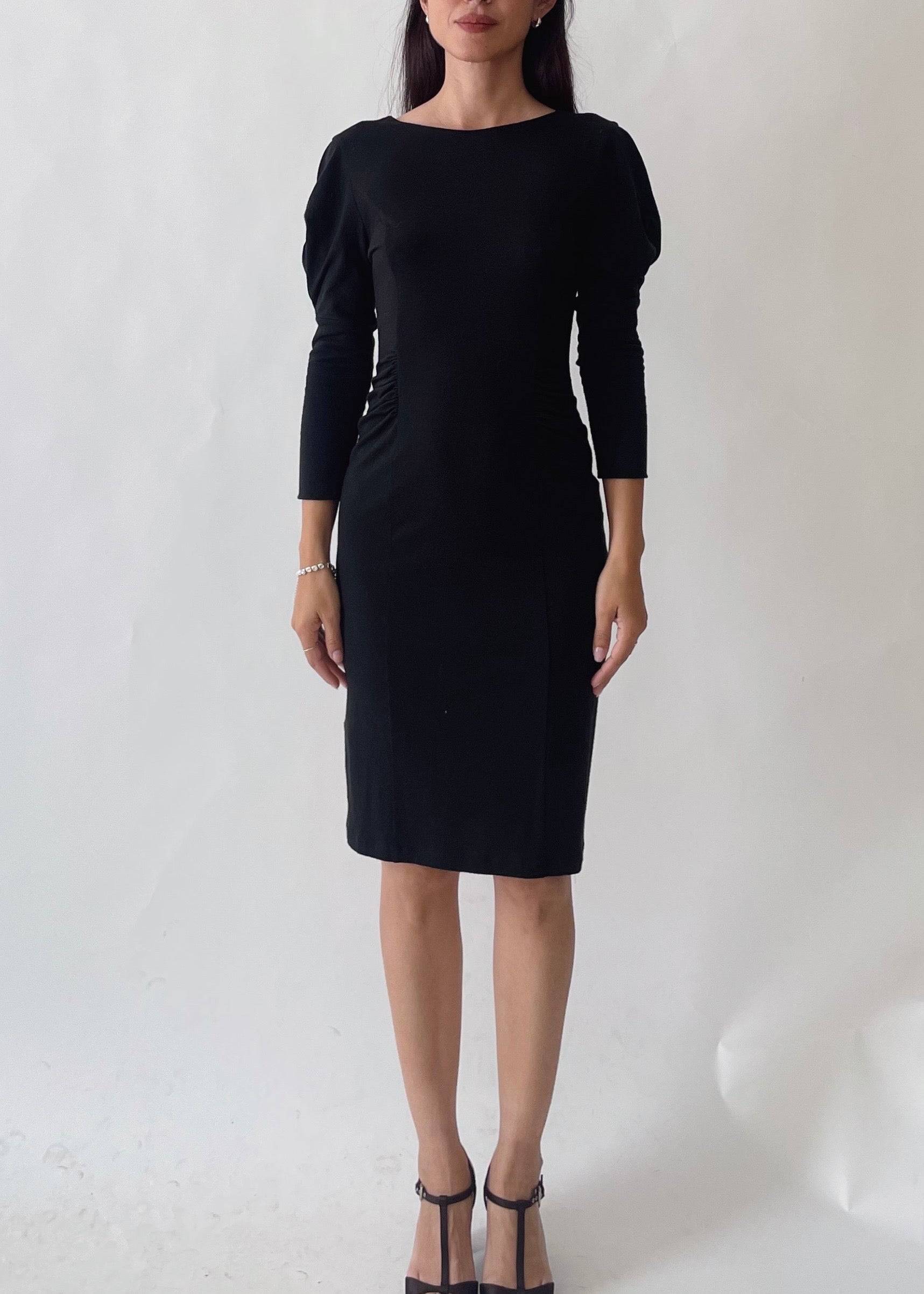 Prada Wool Boatneck Dress