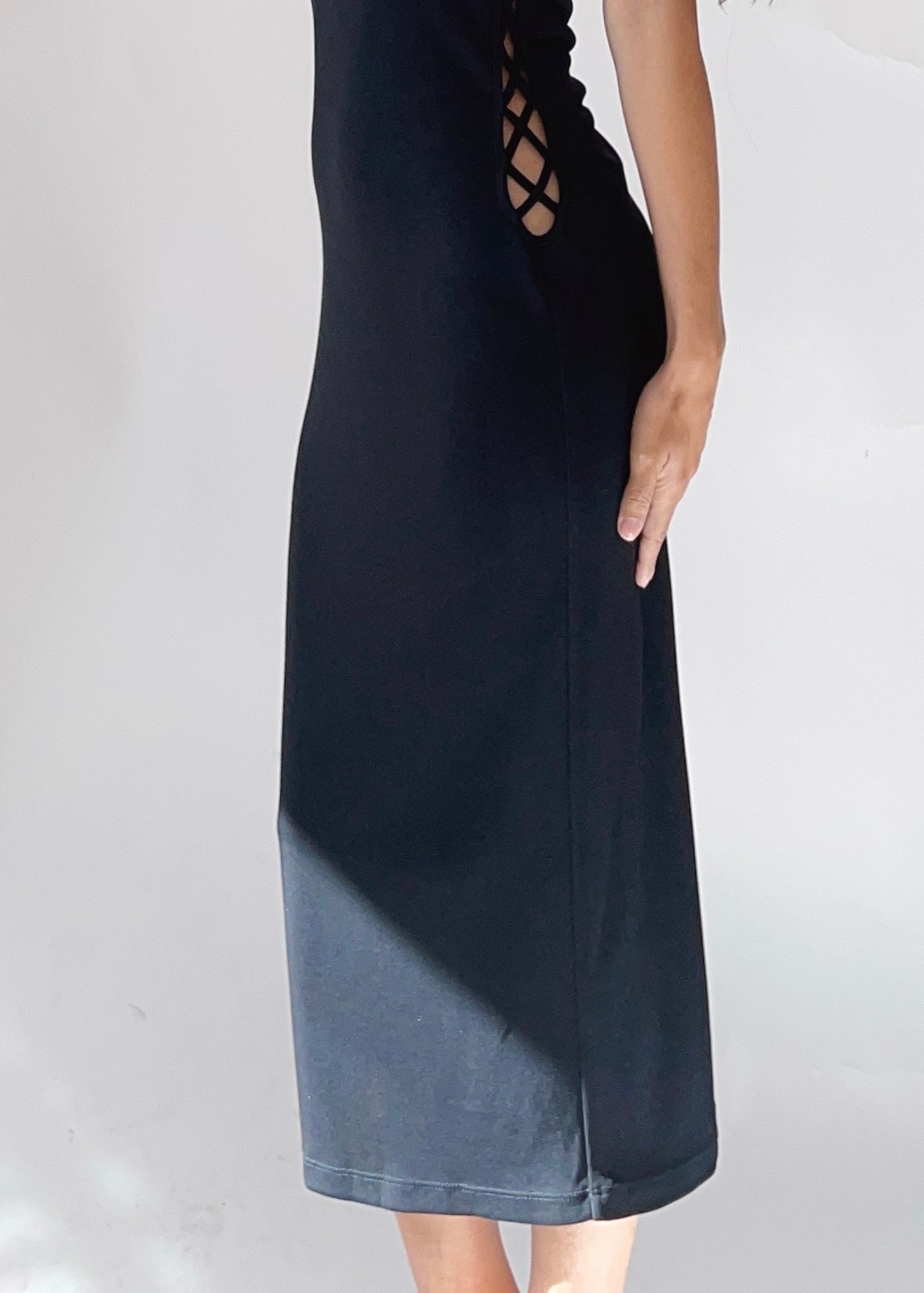Vintage D&G Black Long Dress