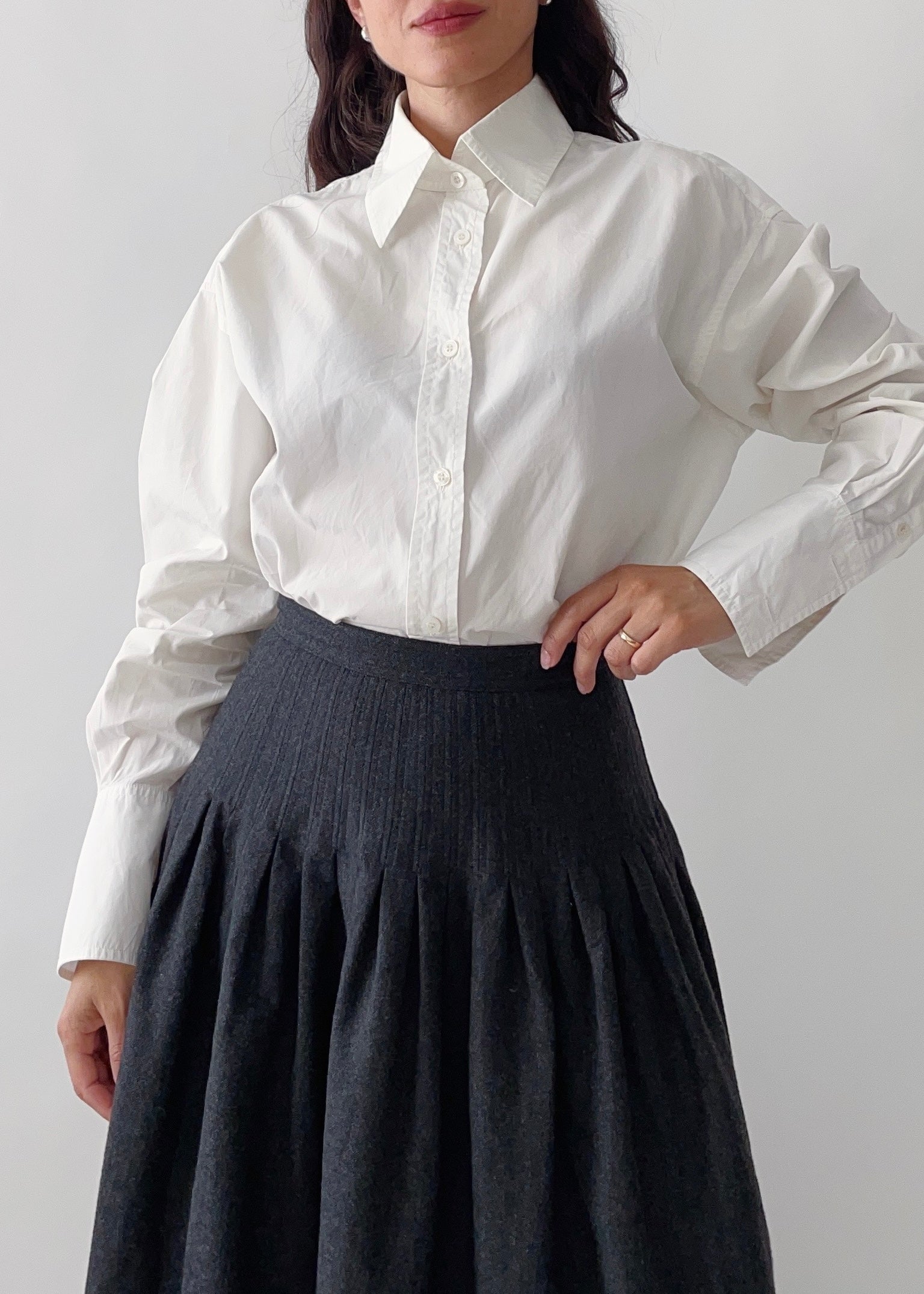 Vintage Chanel Cotton Oxford