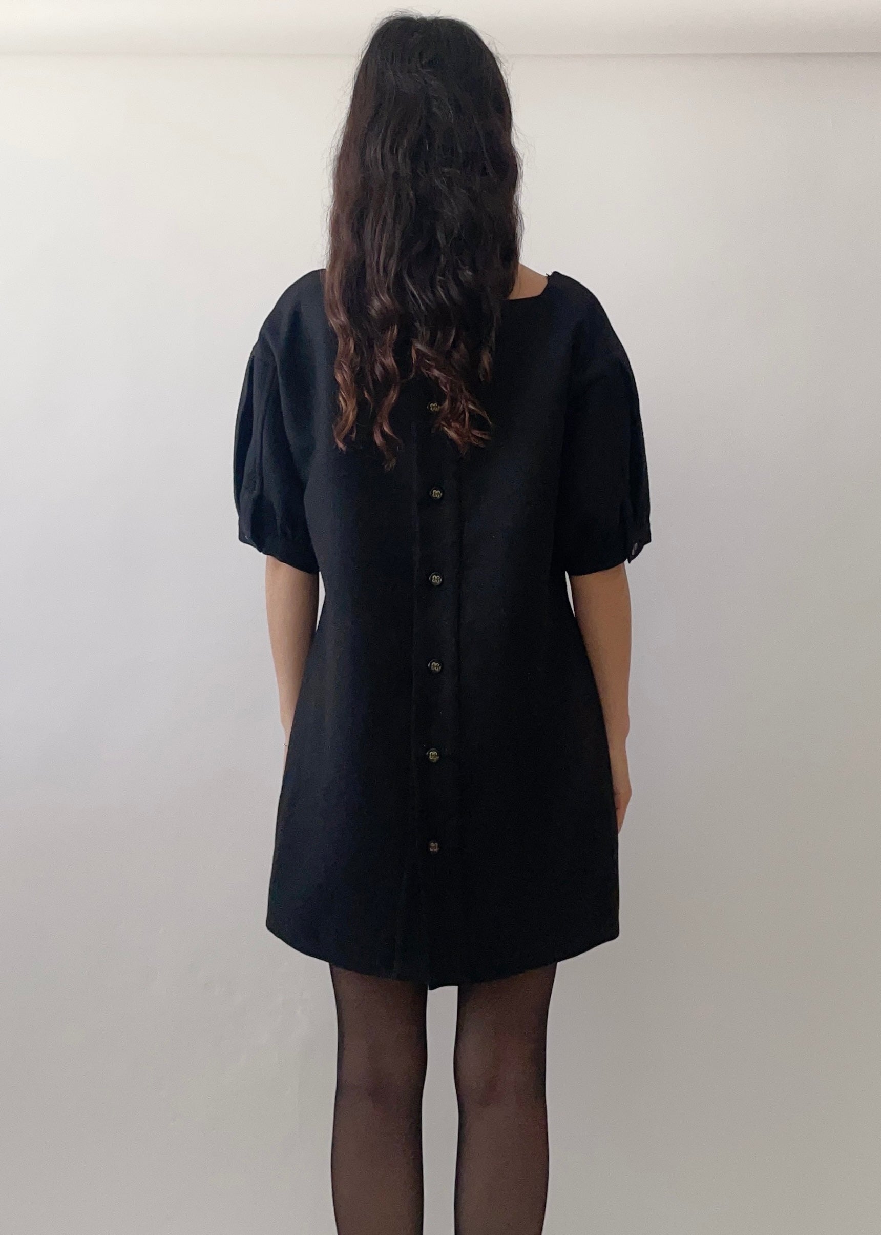 2000s YSL Puff Micro Mini Dress / Tunic Top