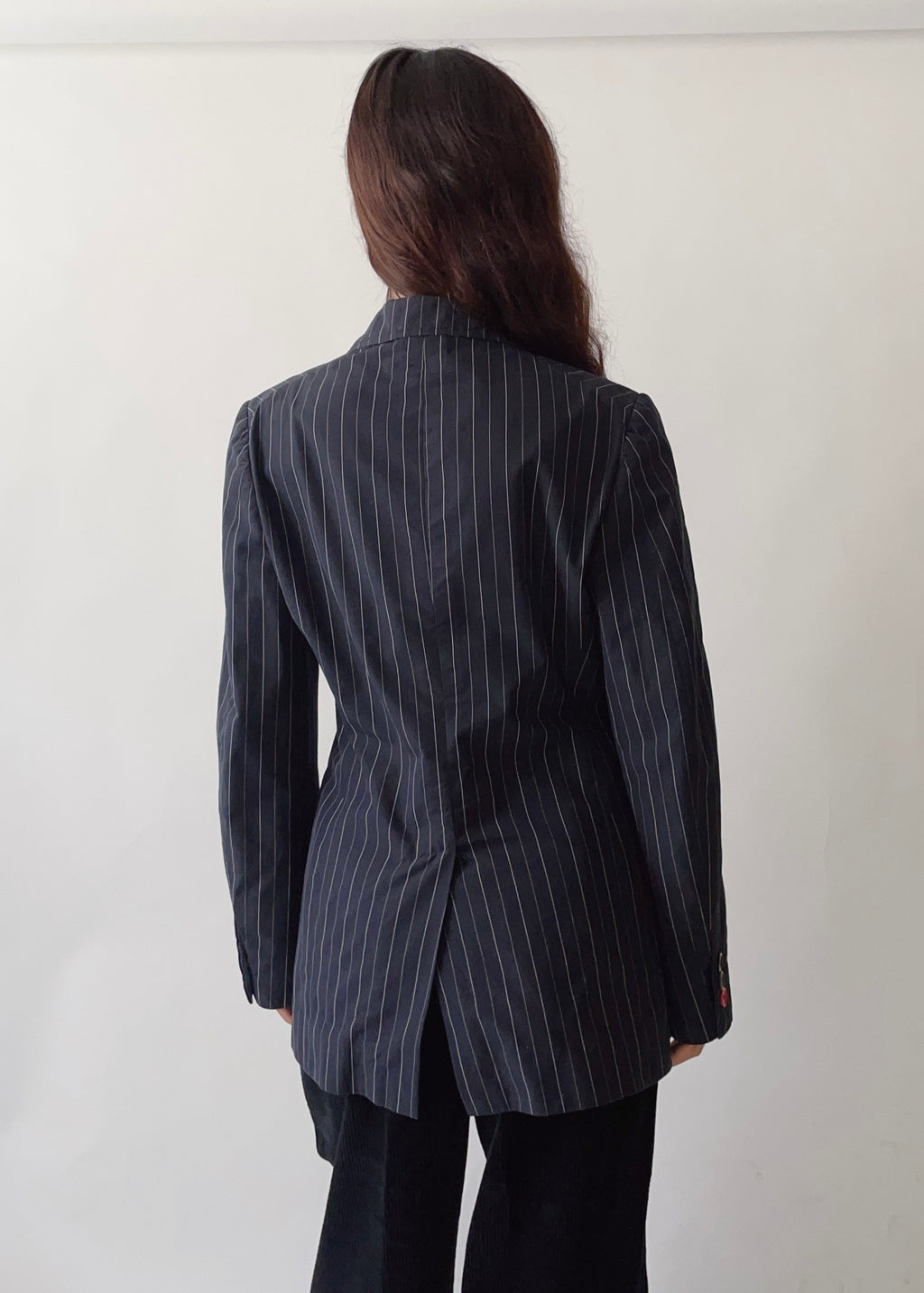 Vintage Moschino Cotton Stripe Blazer