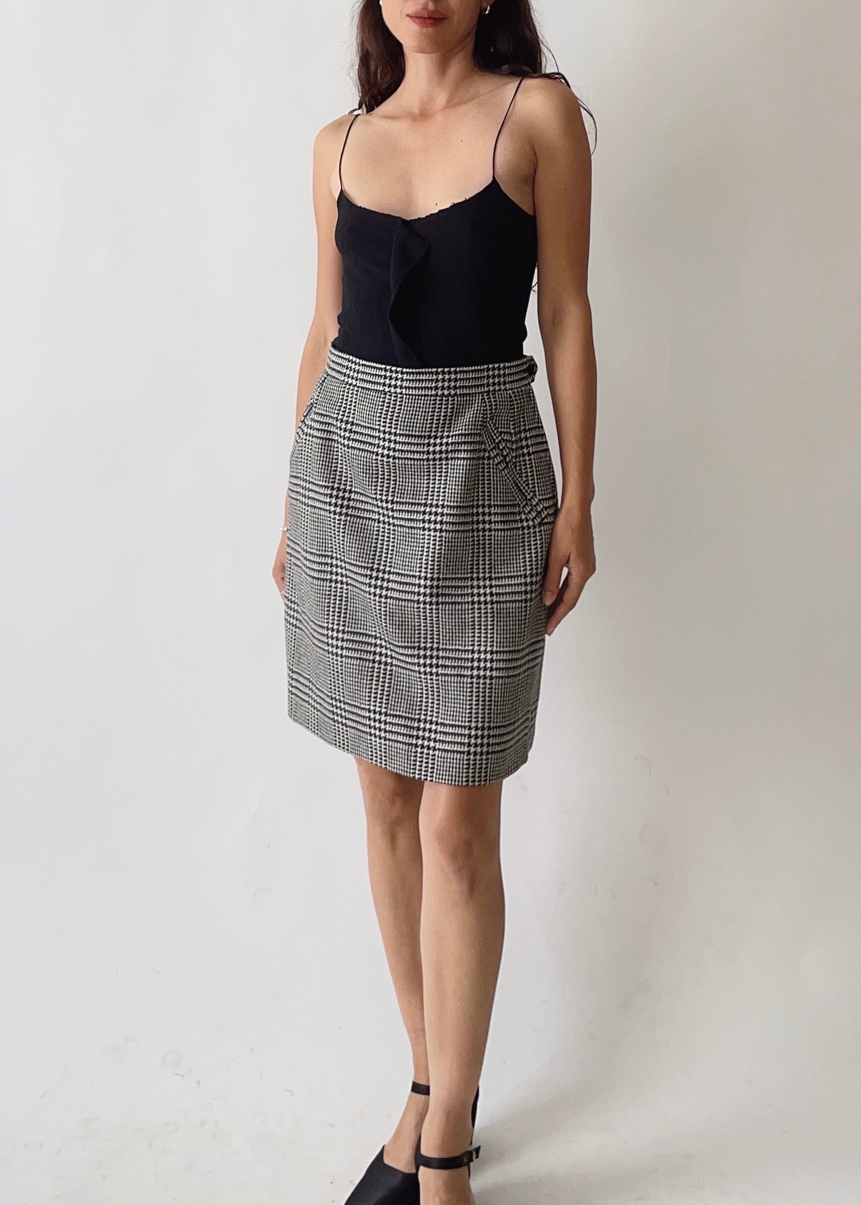Vintage YSL Wool Skirt