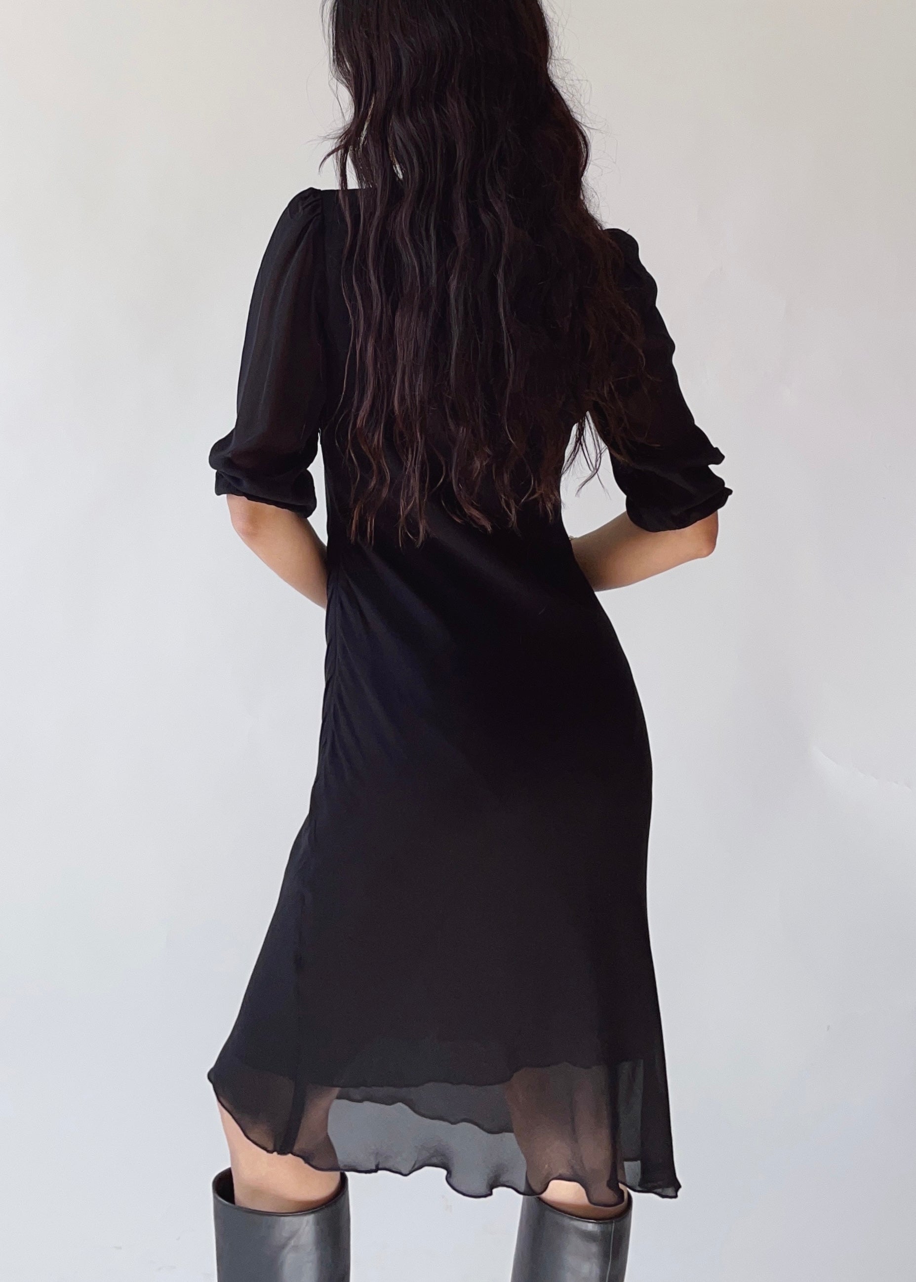 Moschino Heart Neckline Dress