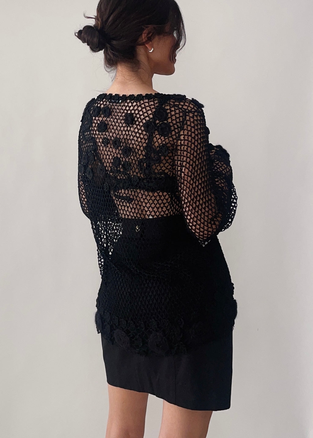 Moschino Crochet Cardigan