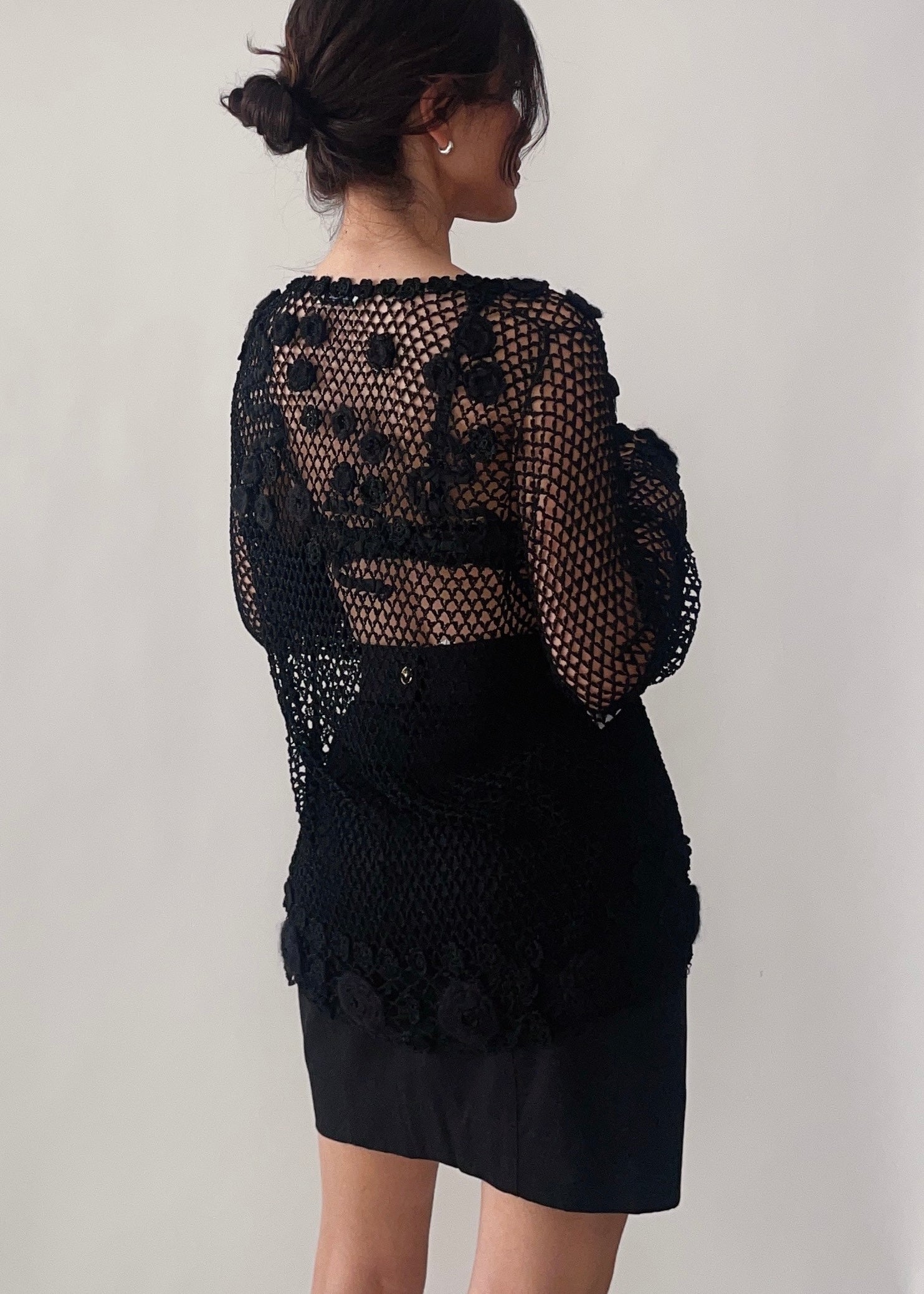 Moschino Crochet Cardigan