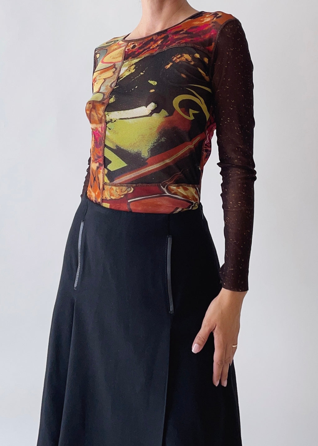 Vintage Kenzo Mesh Top