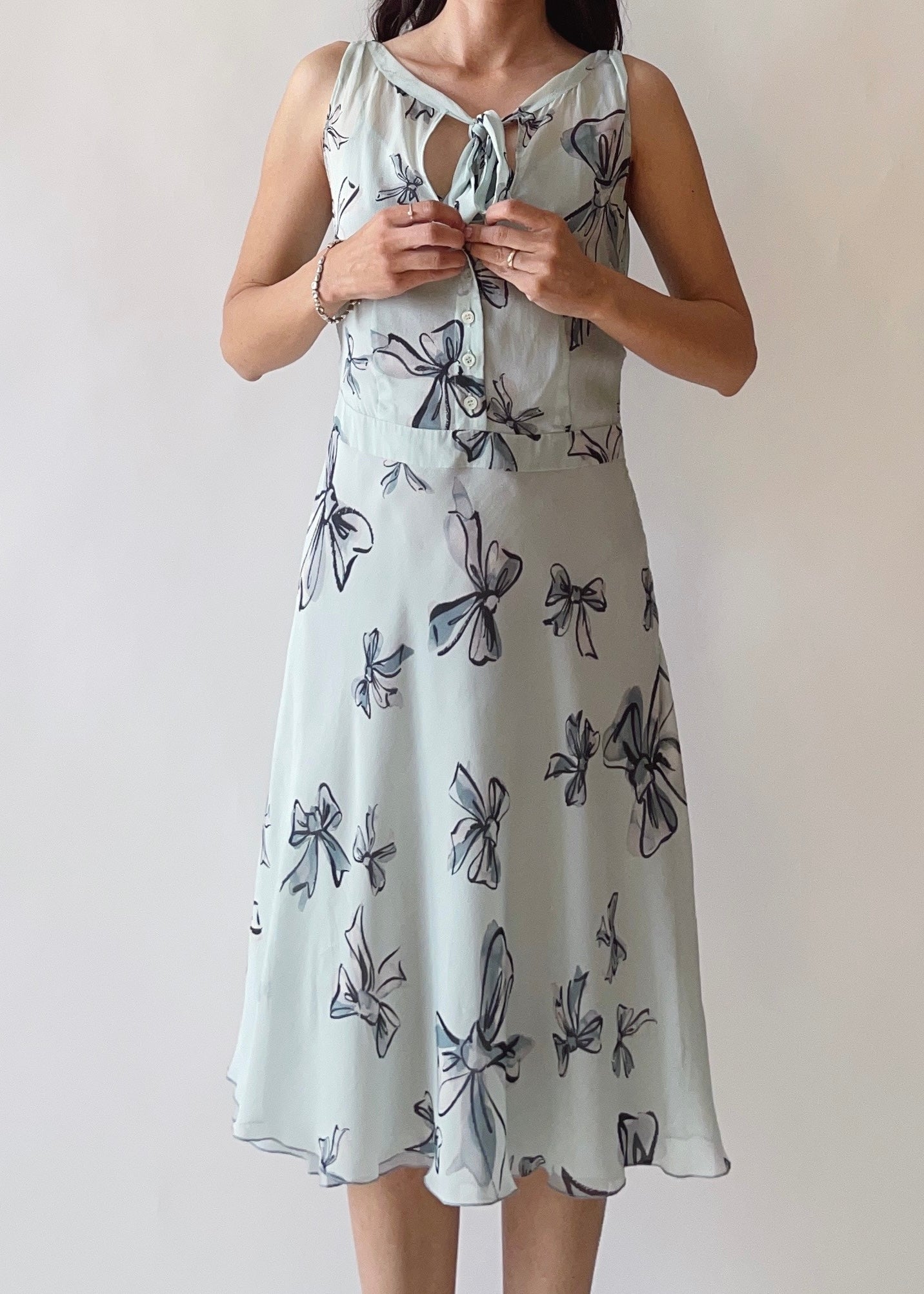 Vintage Moschino Silk Dress