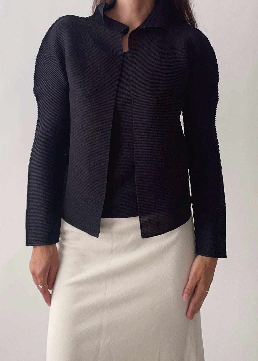 Issey Miyake Me Cardi Cami Set