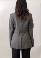 Vintage Celine Wool Grey Blazer