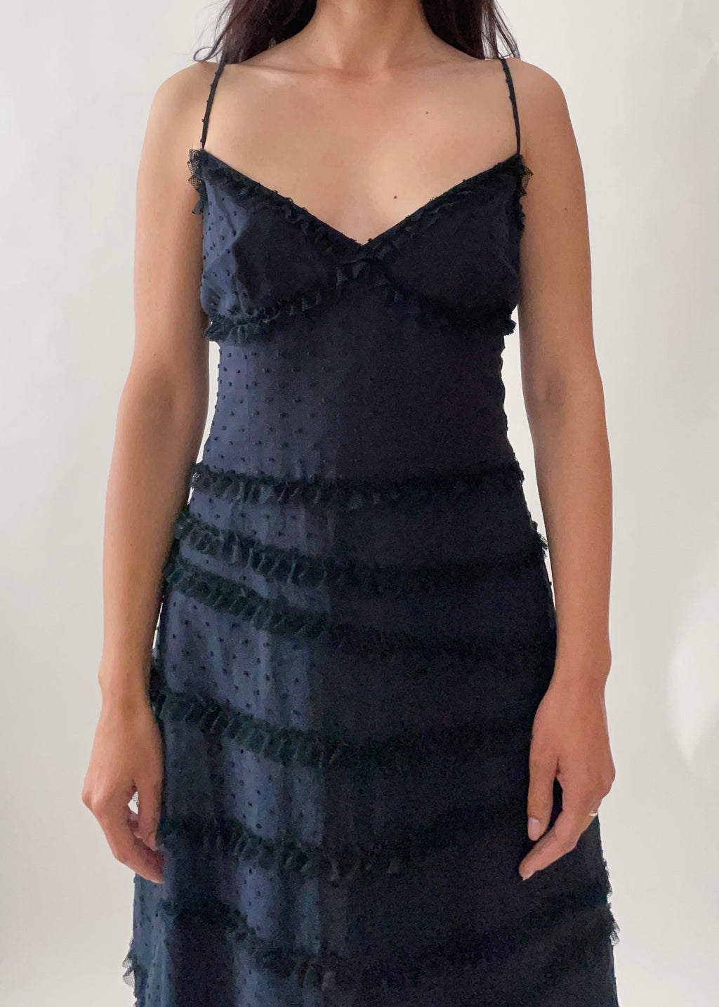 Vintage Moschino Spaghetti Strap Dress