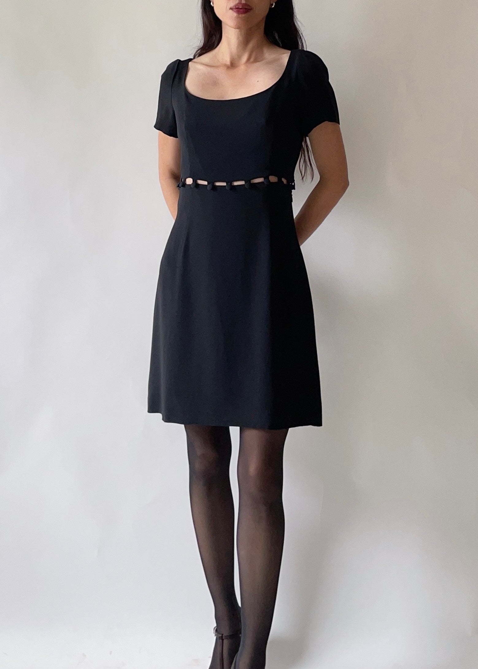 90s Moschino Button Dress