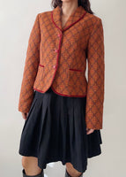 Vintage Ronit Zilkha Jacquard Jacket