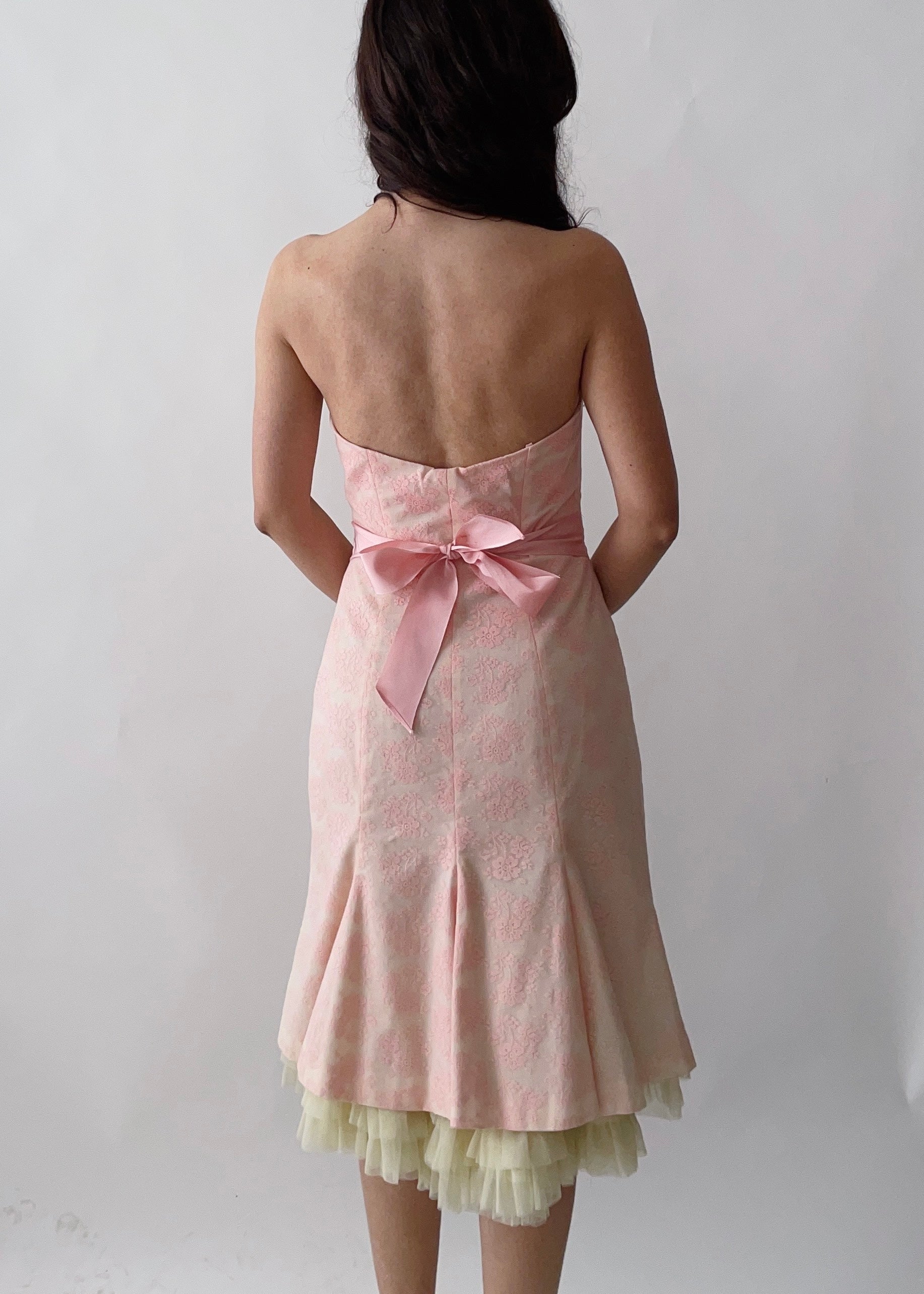 Vintage Moschino Pink Dream Dress