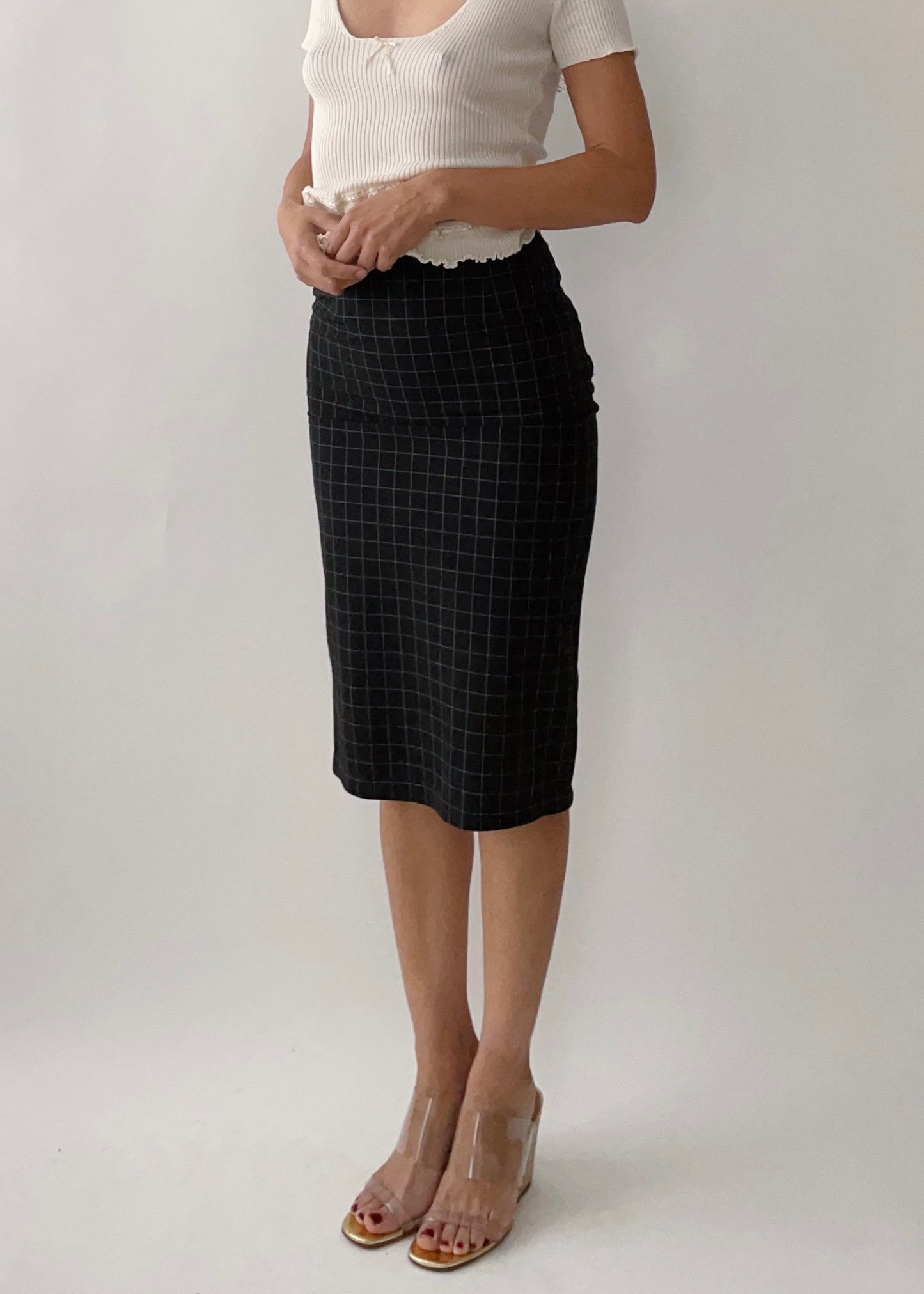 Vintage Moschino Pencil Skirt