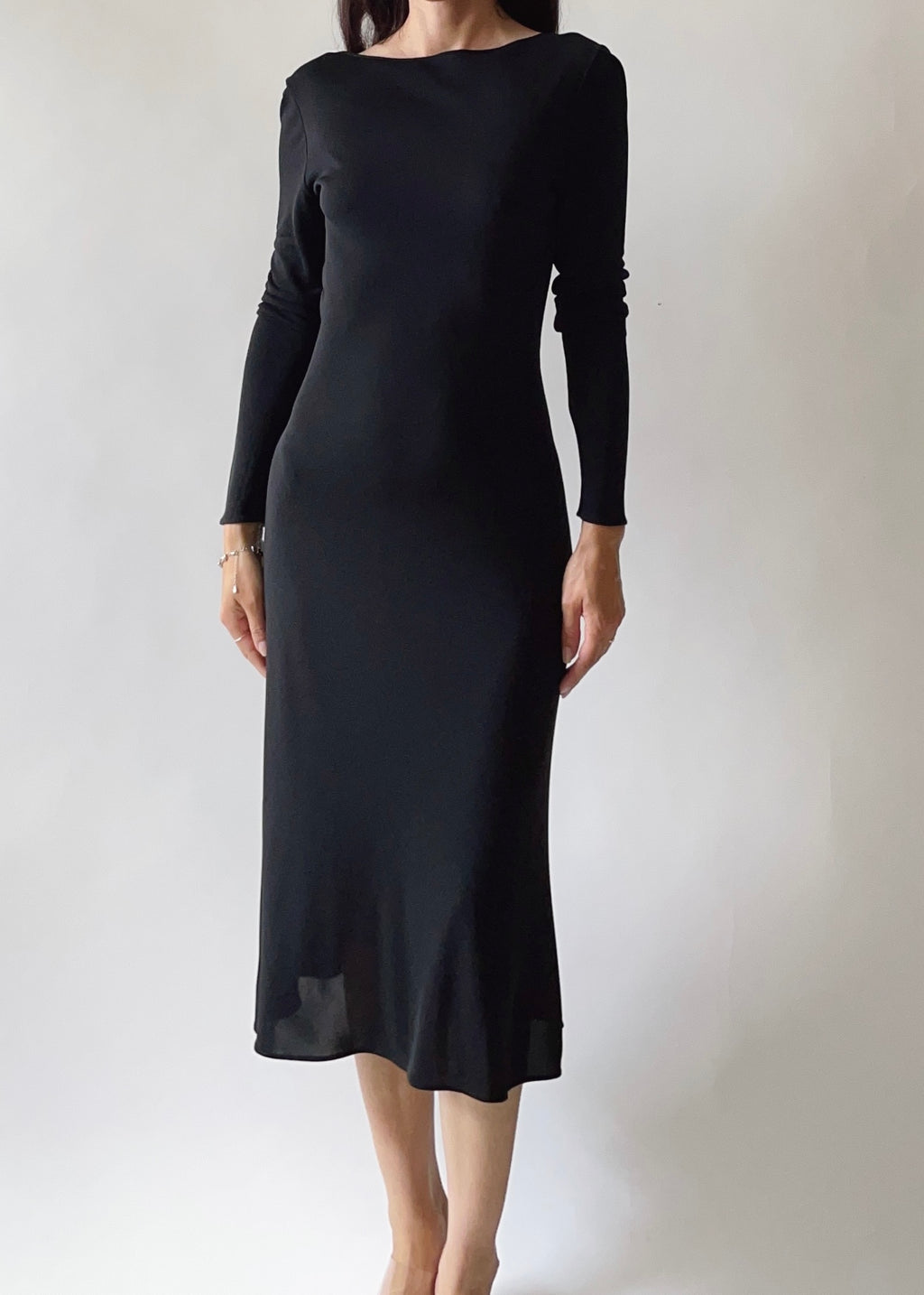 Vintage Moschino Black Dress