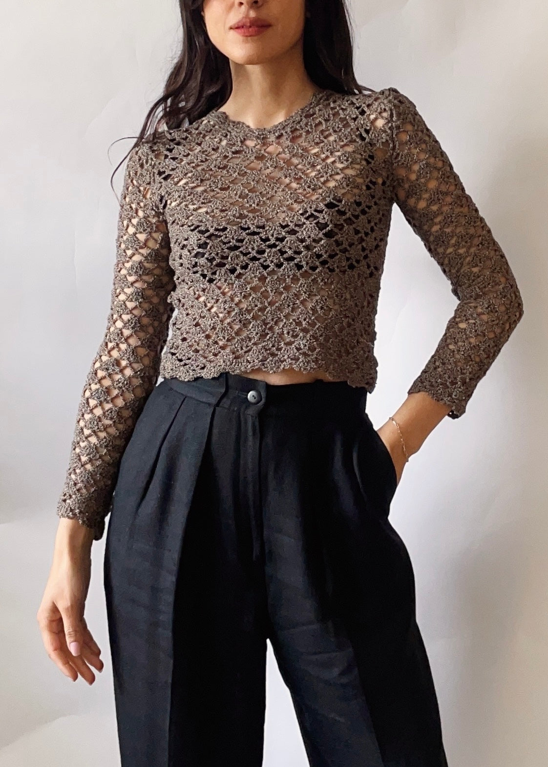 Vintage D&G Wool Knit Top