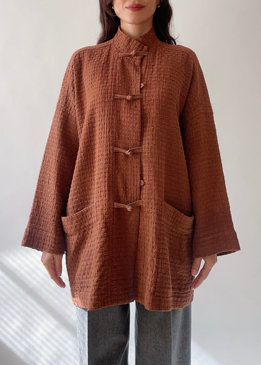 Vintage Issey Miyake Brown Jacket