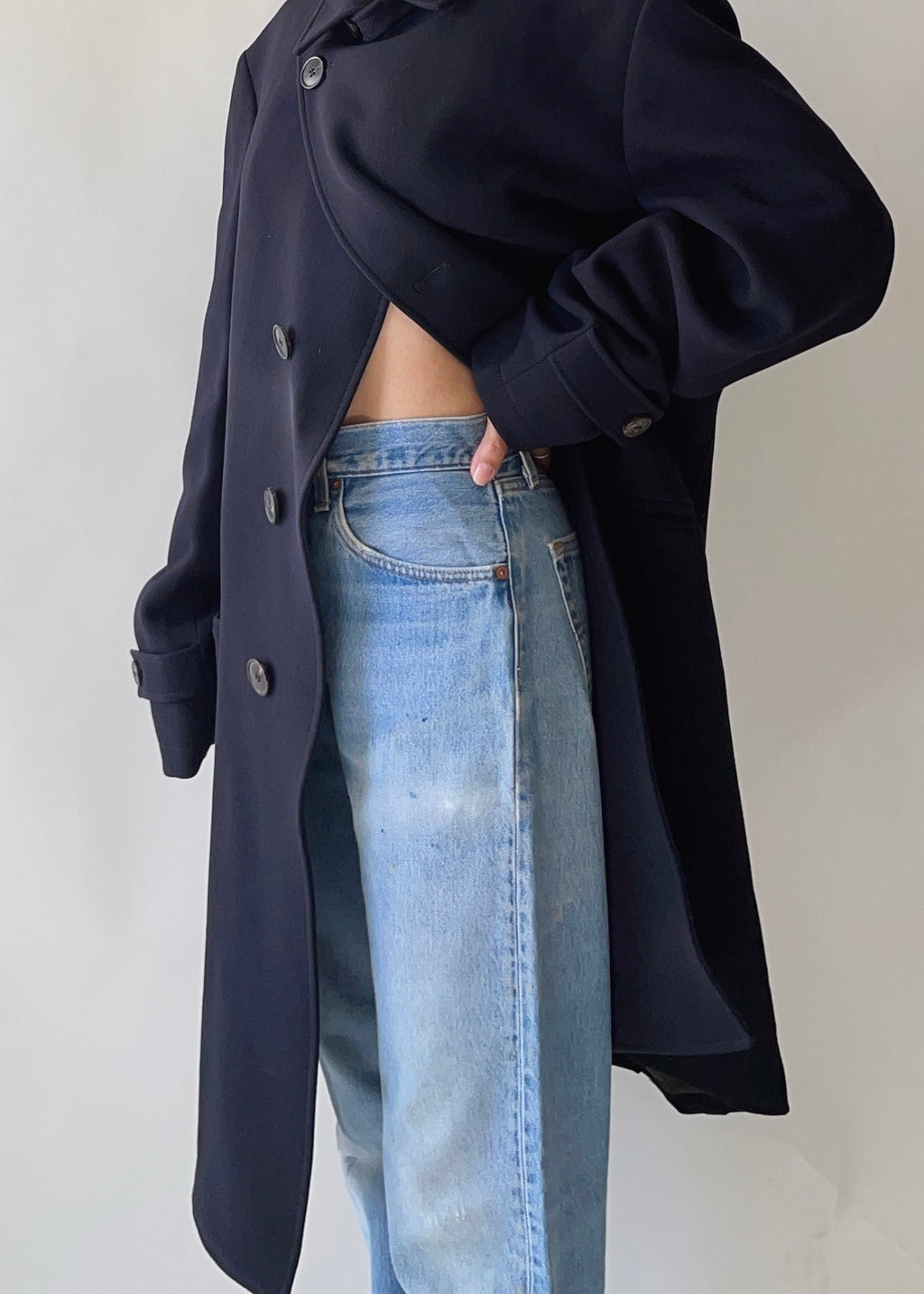 Vintage Armani Wool Coat