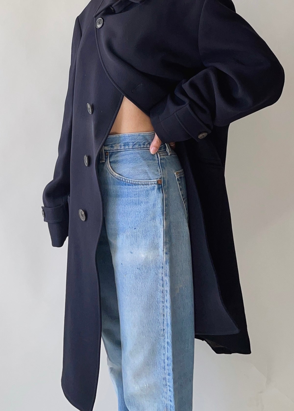 Vintage Armani Wool Coat
