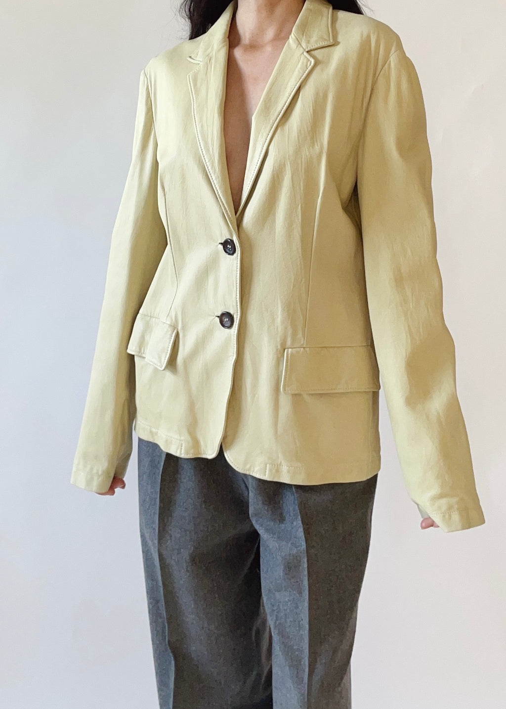 Jil Sander Soft Leather Jacket