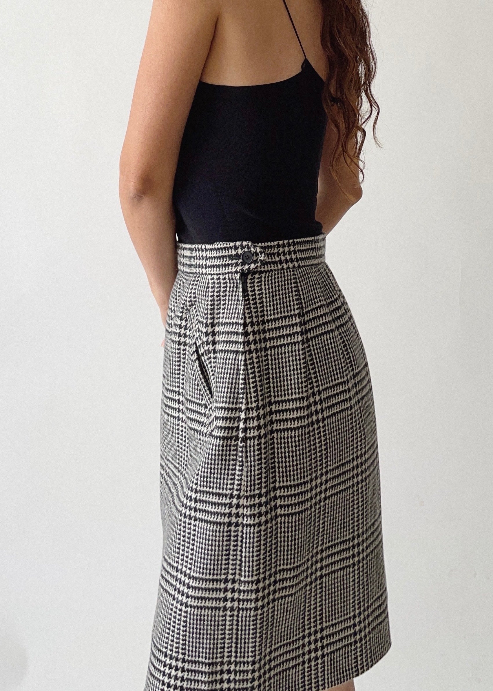 Vintage YSL Wool Skirt