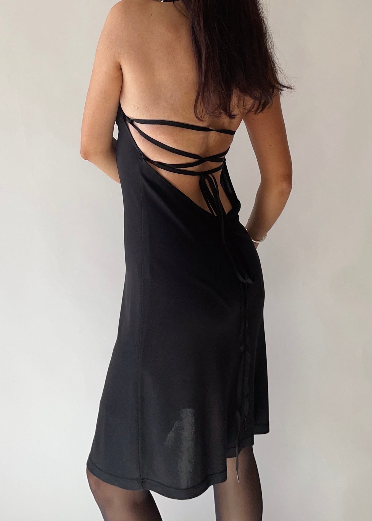 Moschino High-Neck Dress