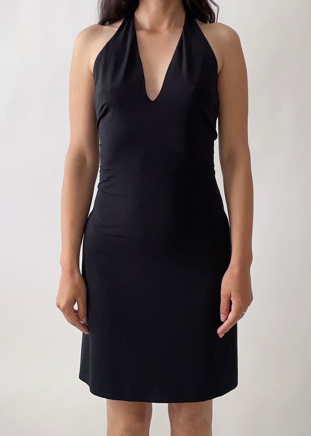 Vintage Versace Jeans Halter Dress