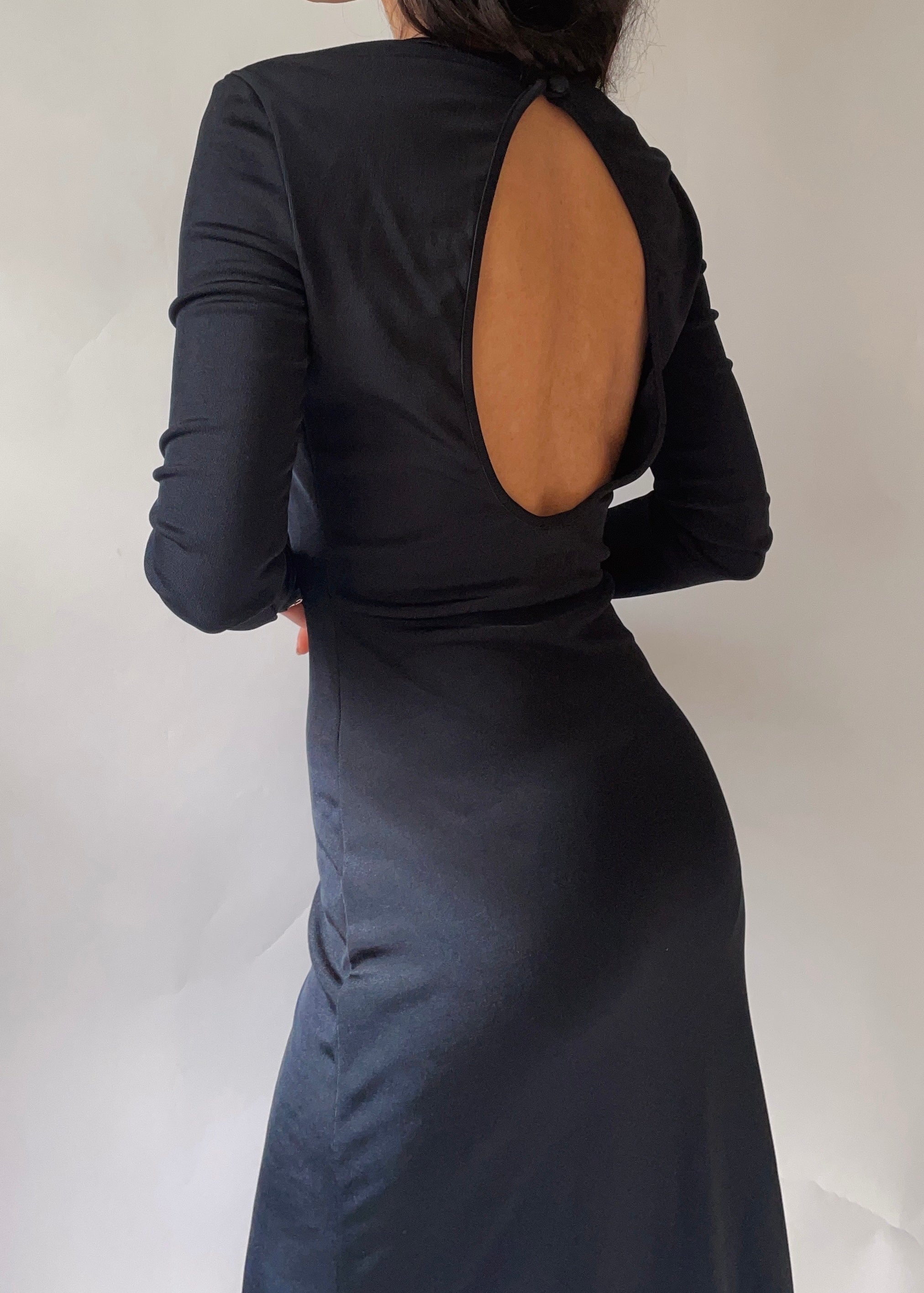 Vintage Moschino Open Back Dress