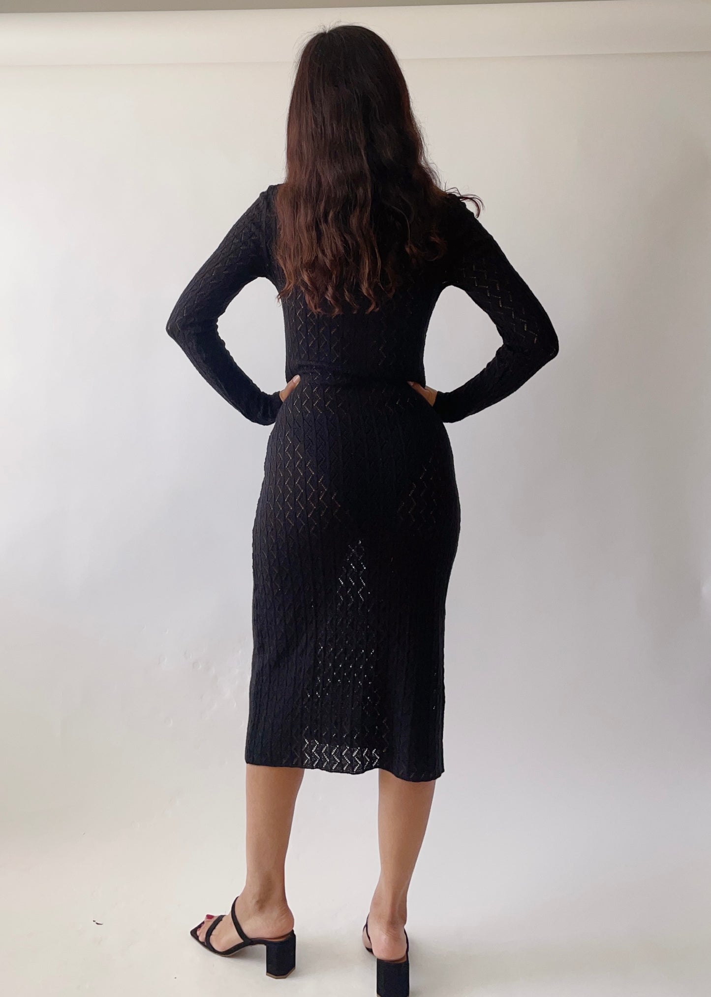 Vintage D&G Light Knit Midi Dress