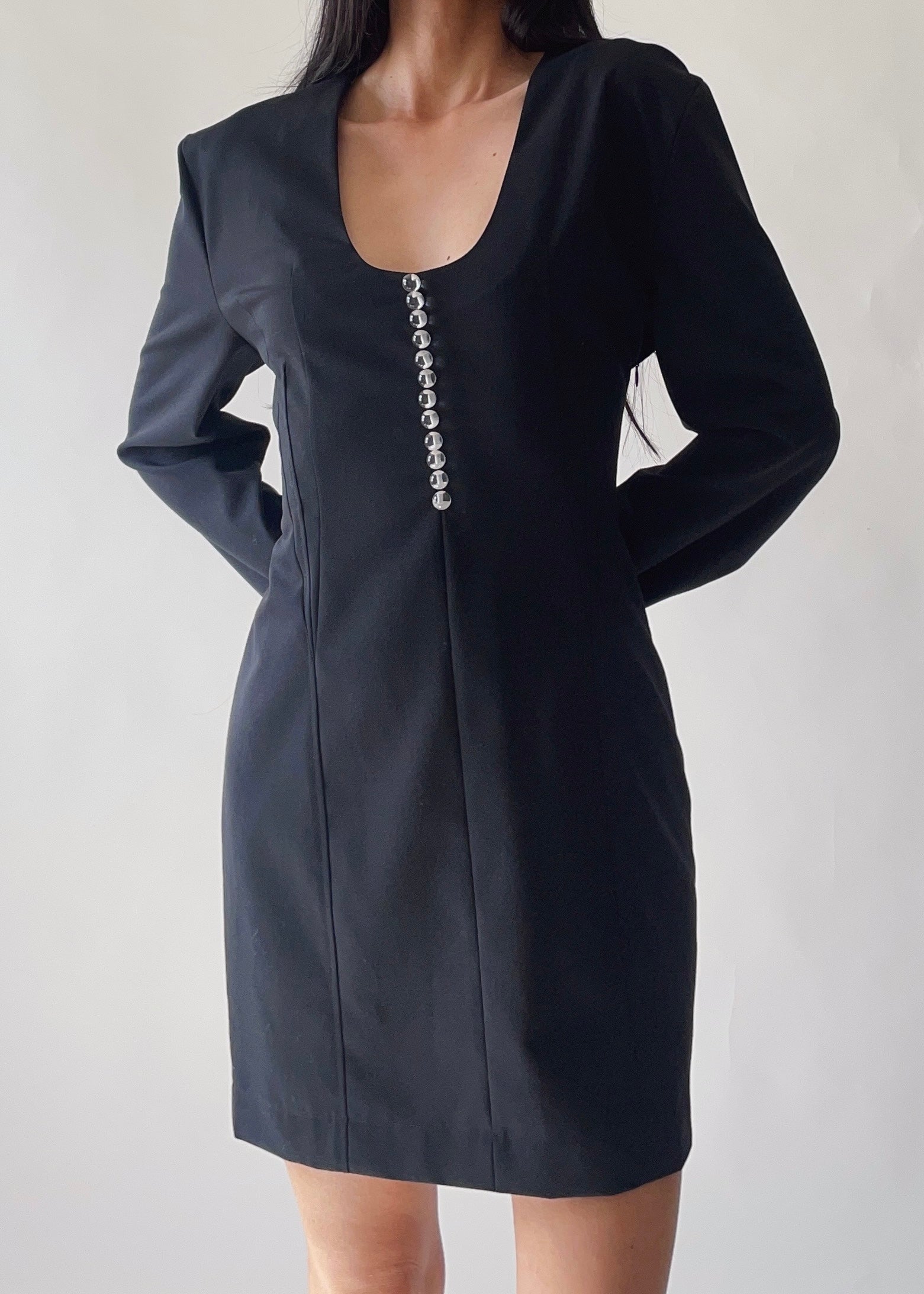 Moschino Scoop Neck Dress