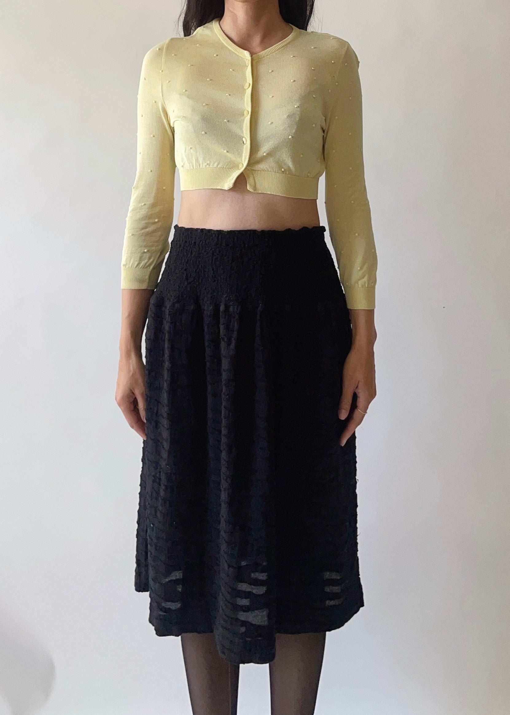 Issey Miyake Cotton Skirt