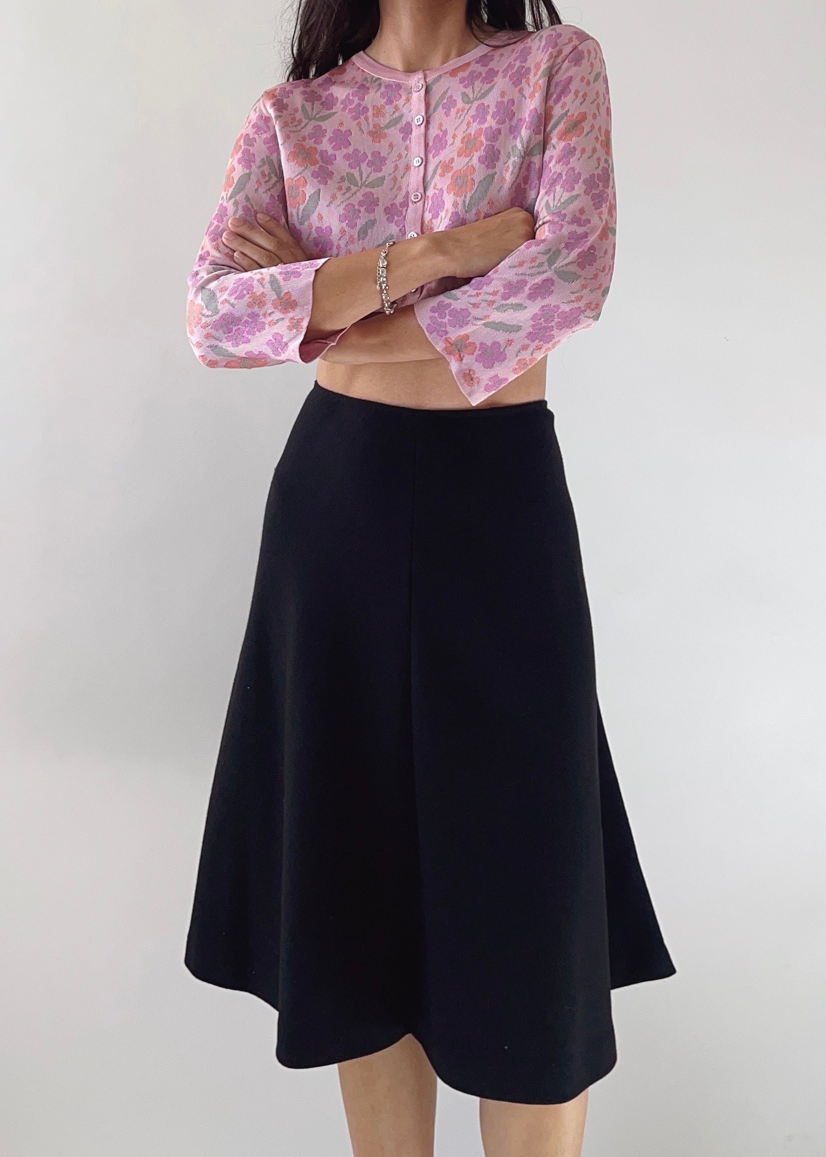 Vintage Valentino Floral Cardi