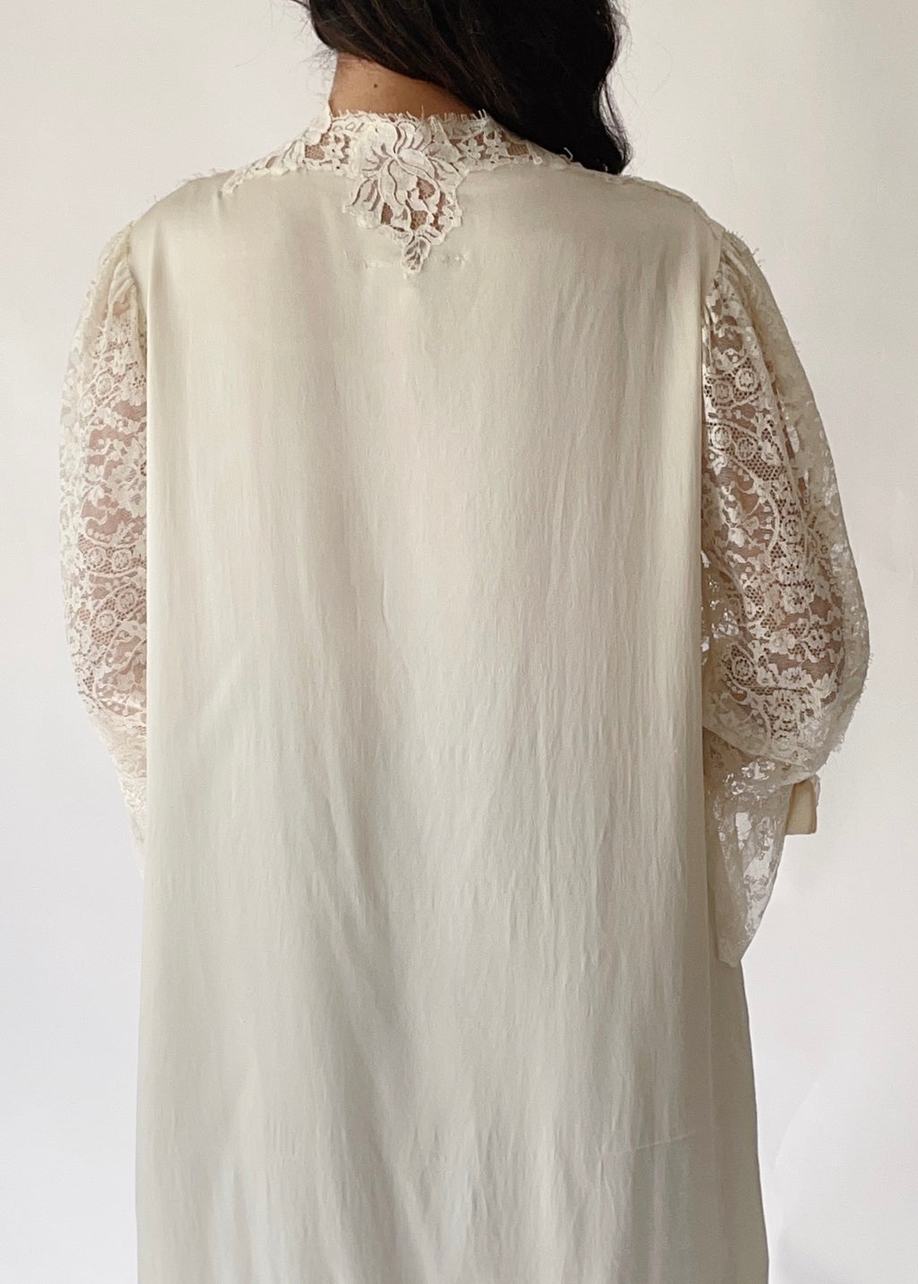 Vintage Christian Dior Silk Robe Dress