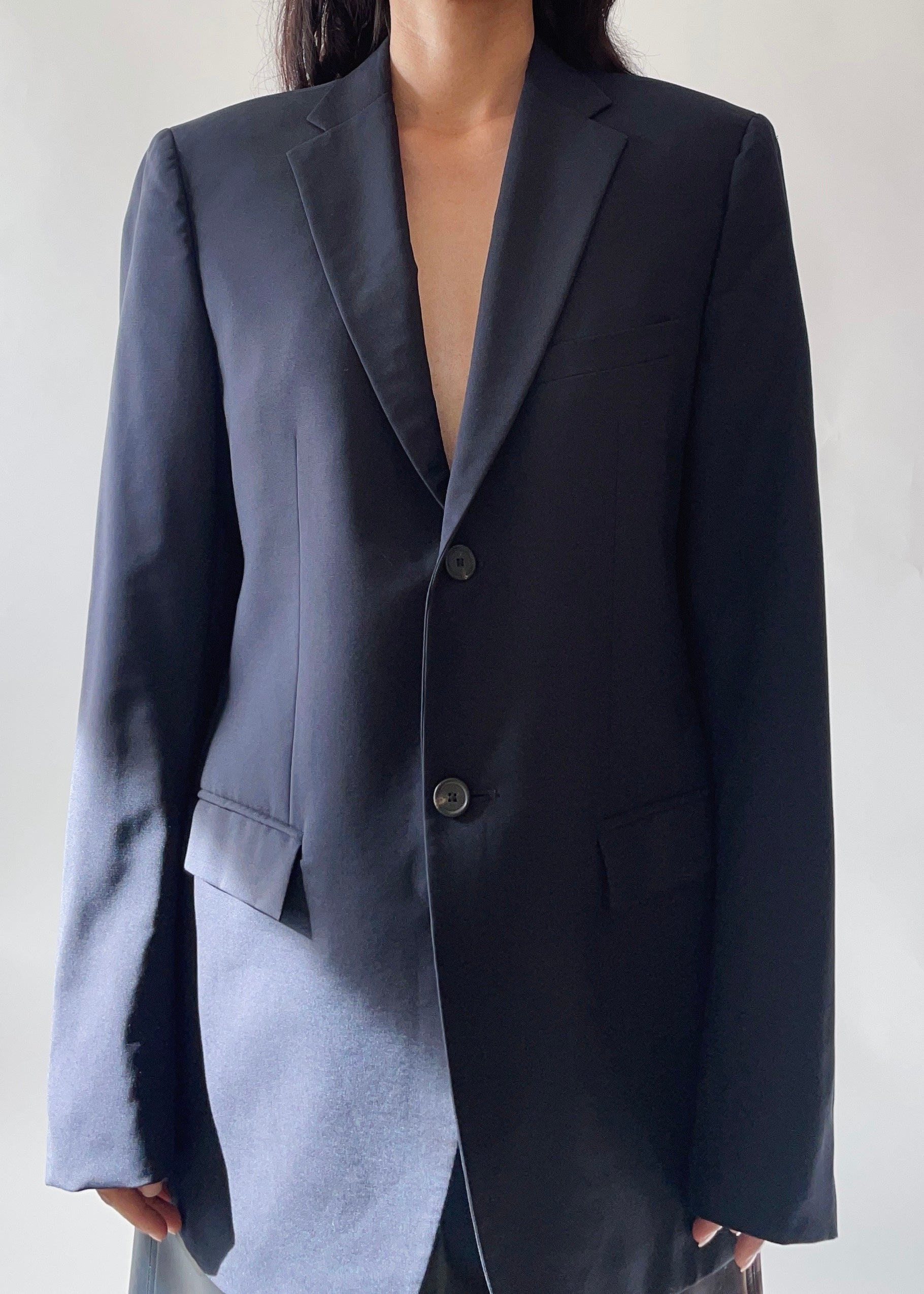 Jil Sander Wool and Mohair Blazer