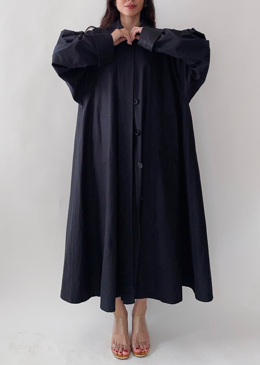 Vintage YSL Swing Trench Coat