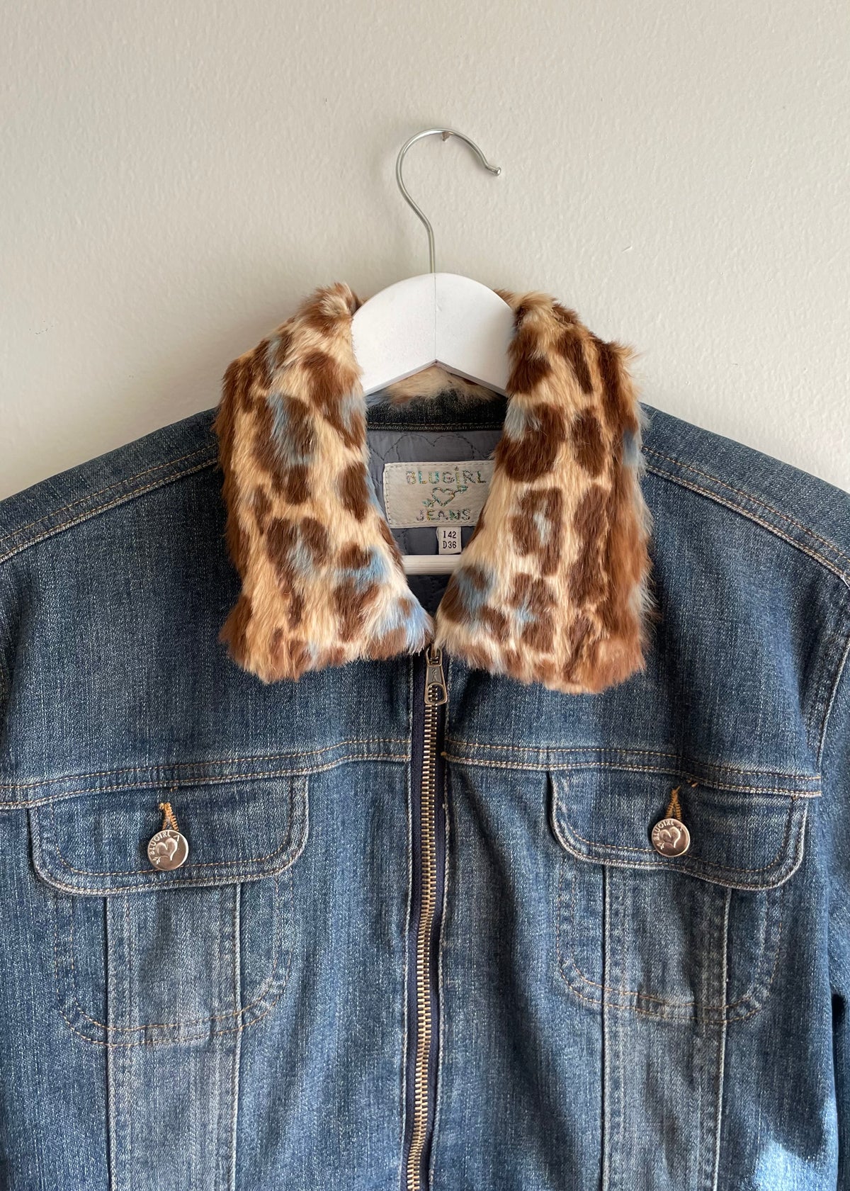 Blugirl Denim Collar Jacket