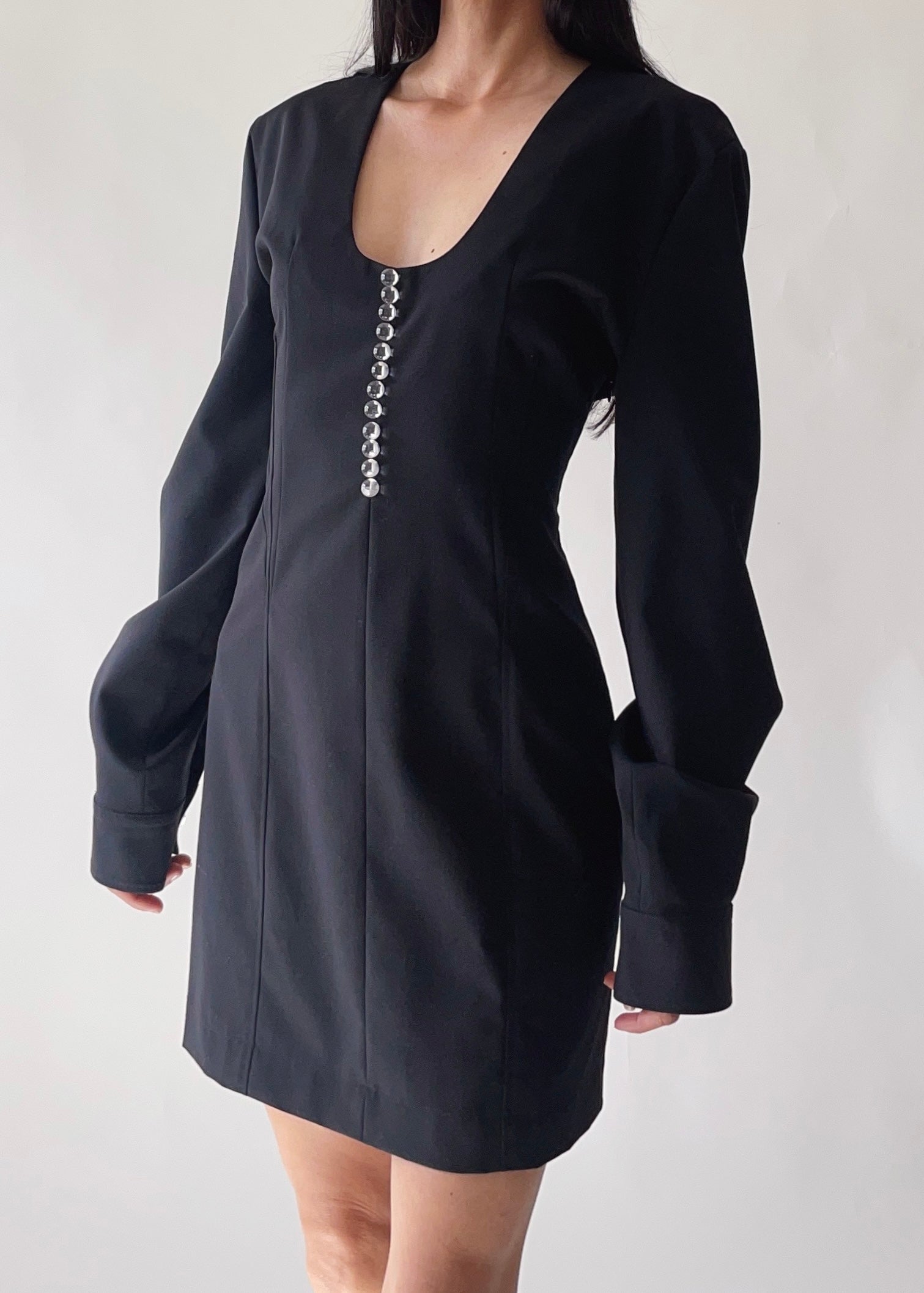 Moschino Scoop Neck Dress