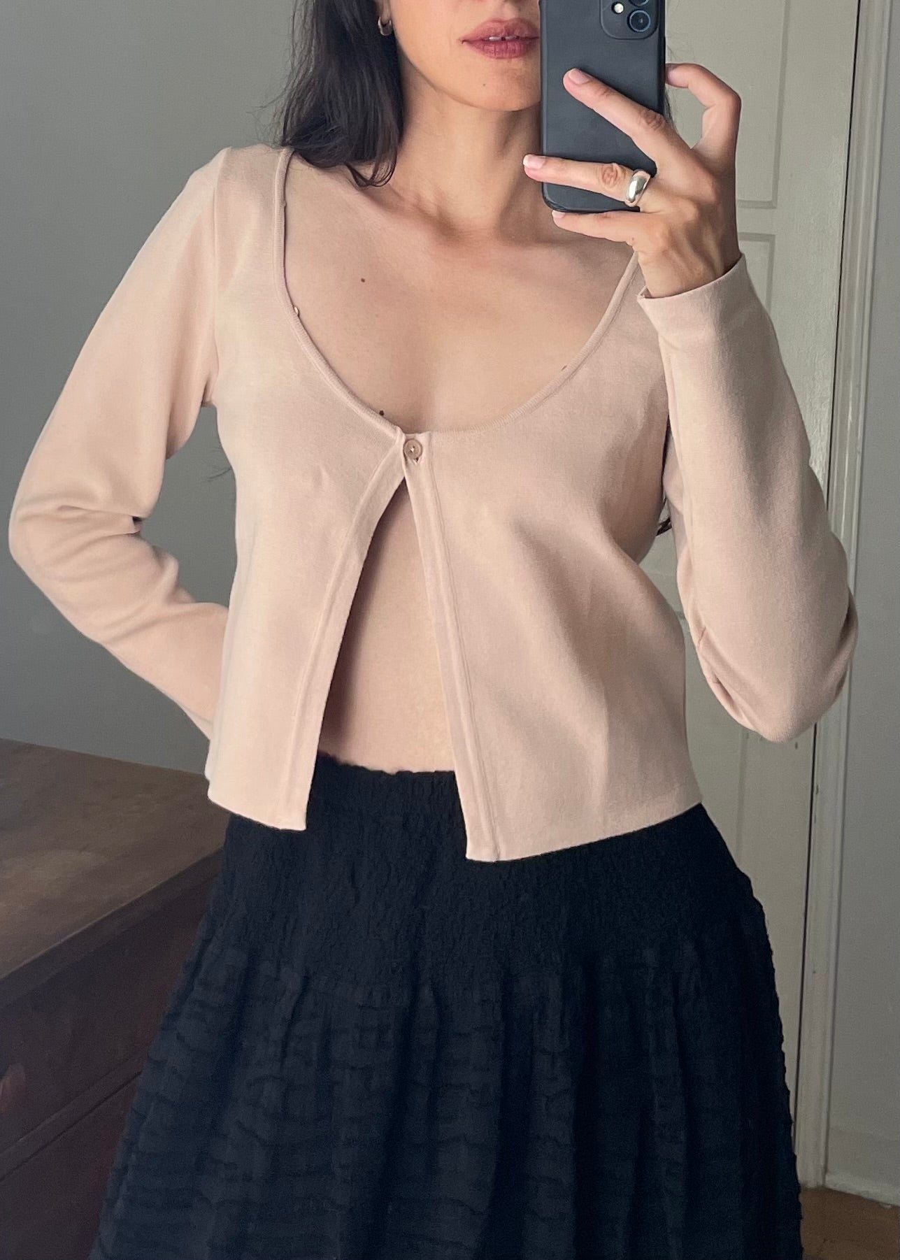 Blumarine Cardi Knit Top
