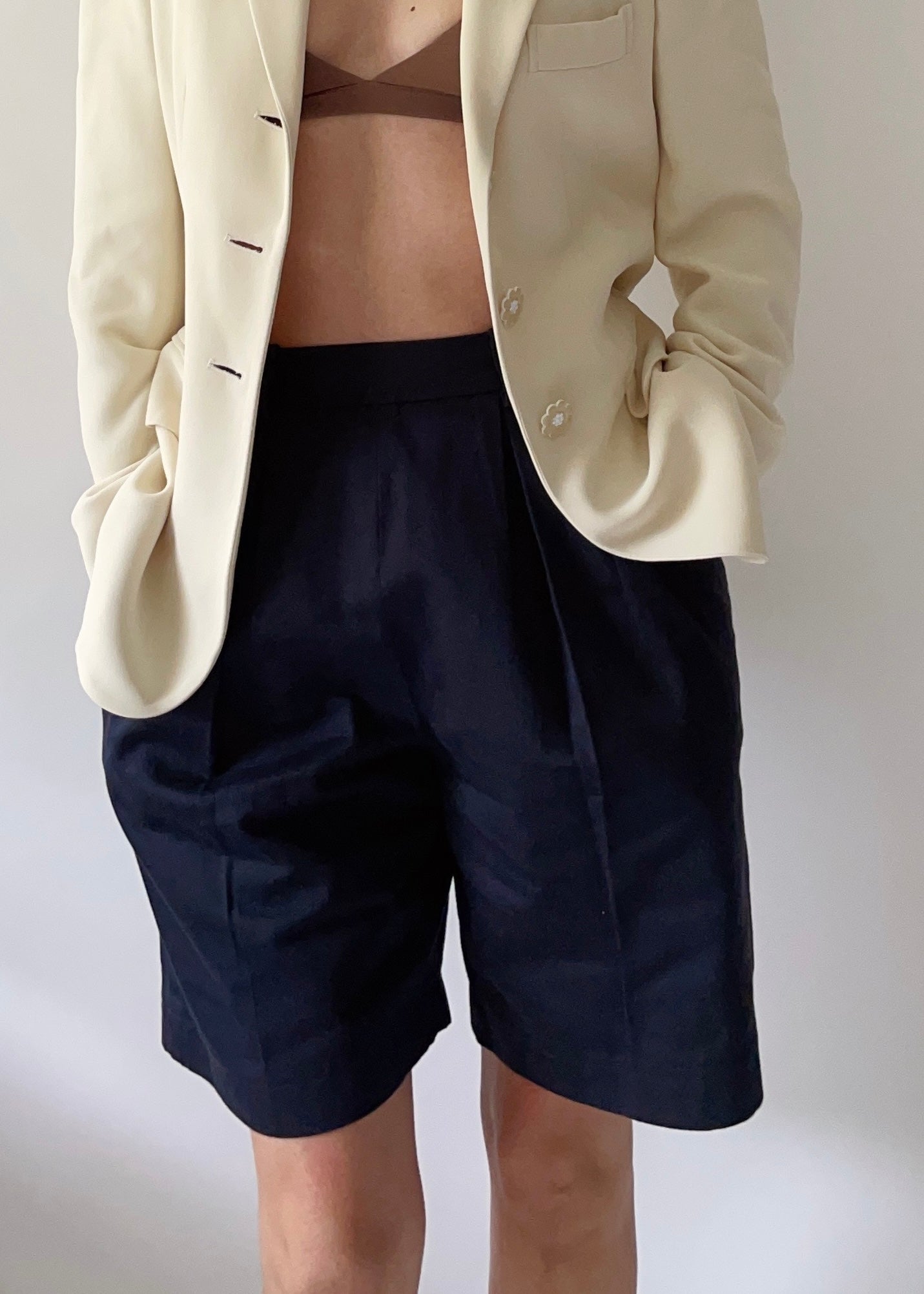 Vintage YSL Cotton Shorts