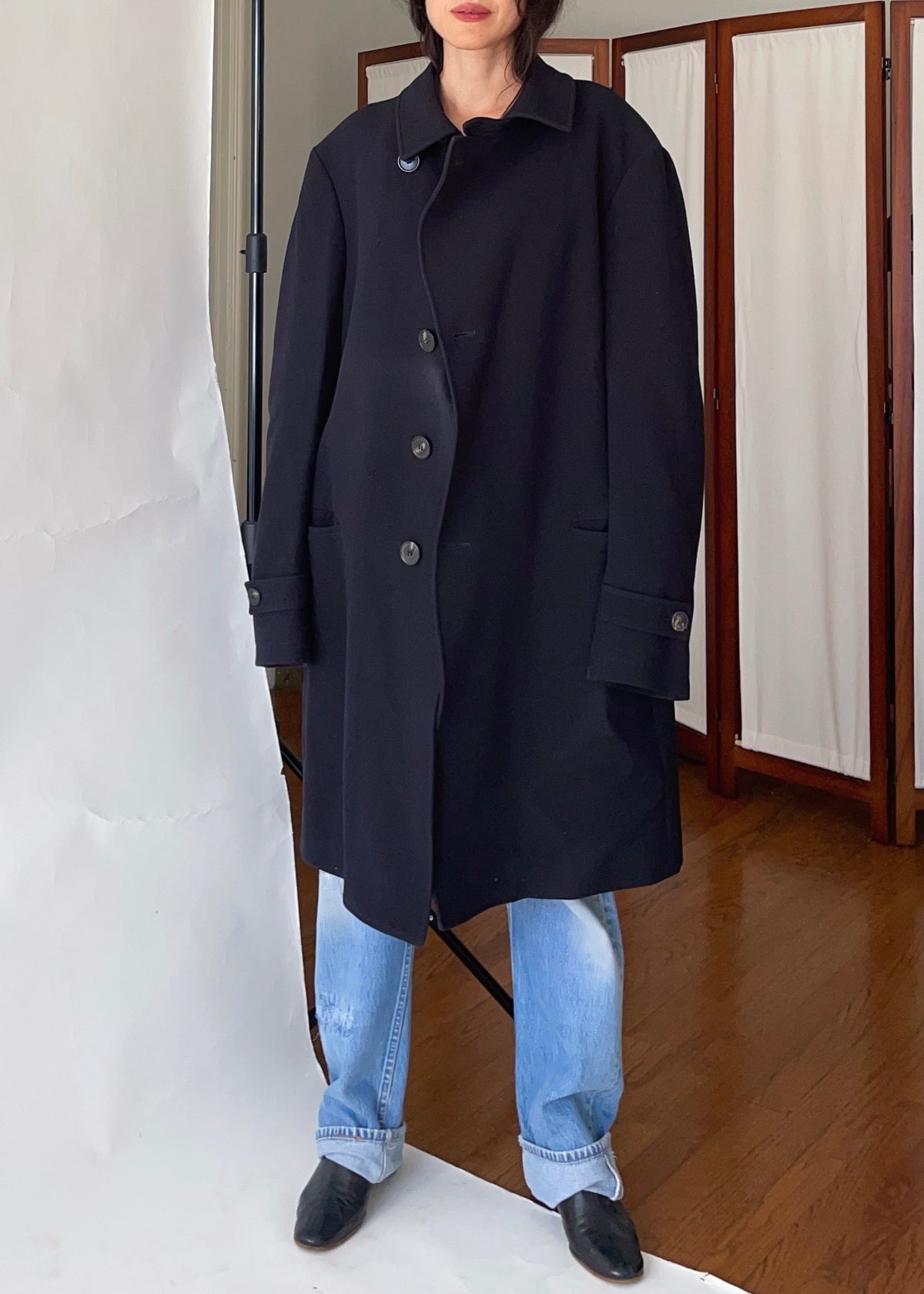 Vintage Armani Wool Coat