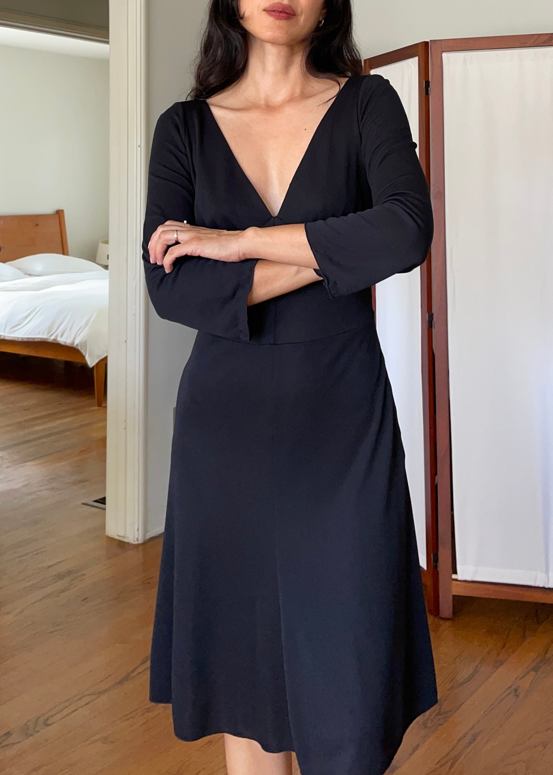 Vintage Moschino V-neck Dress