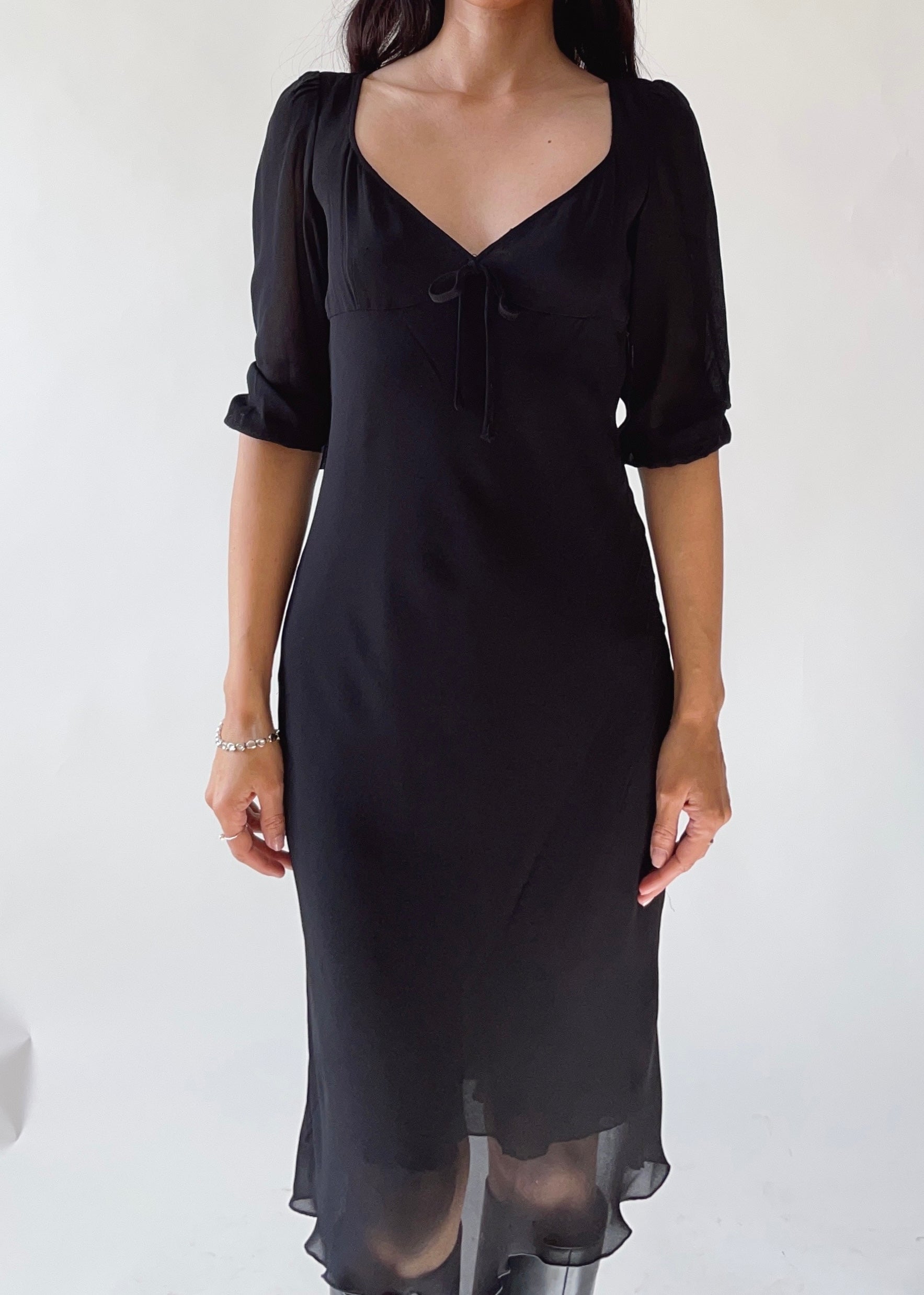 Moschino Heart Neckline Dress