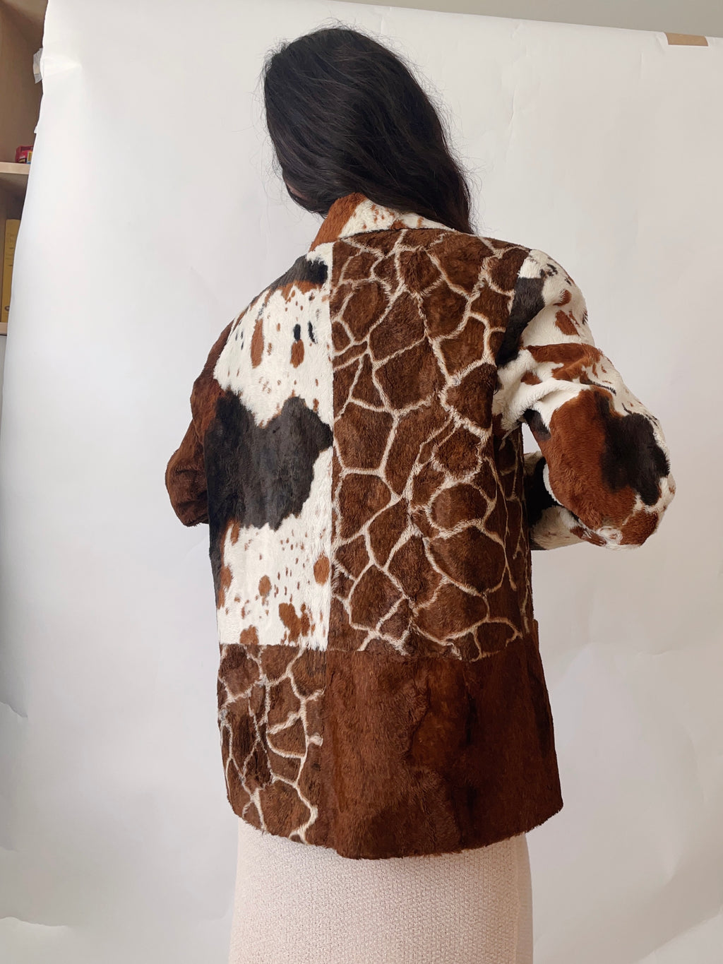 Vintage Kenzo Cow Print Jacket